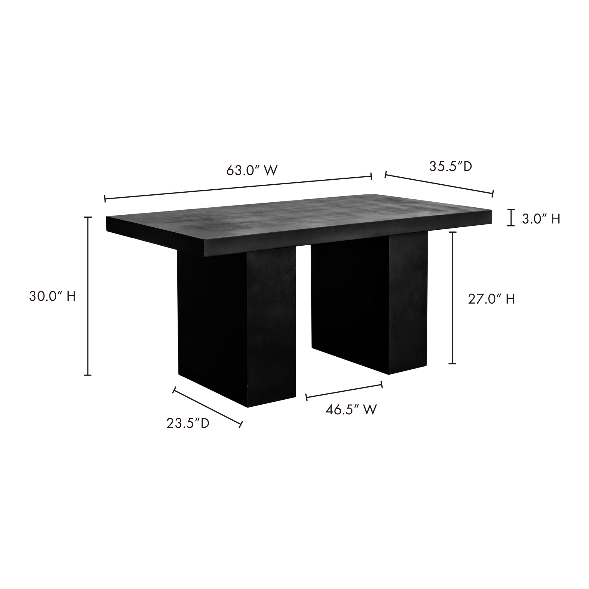 Aurelius 2 Outdoor Dining Table Dining Tables Moe's    Four Hands, Mid Century Modern Furniture, Old Bones Furniture Company, Old Bones Co, Modern Mid Century, Designer Furniture, Furniture Sale, Warehouse Furniture Sale, Aurelius 2 Outdoor Dining Table Sale, https://www.oldbonesco.com/