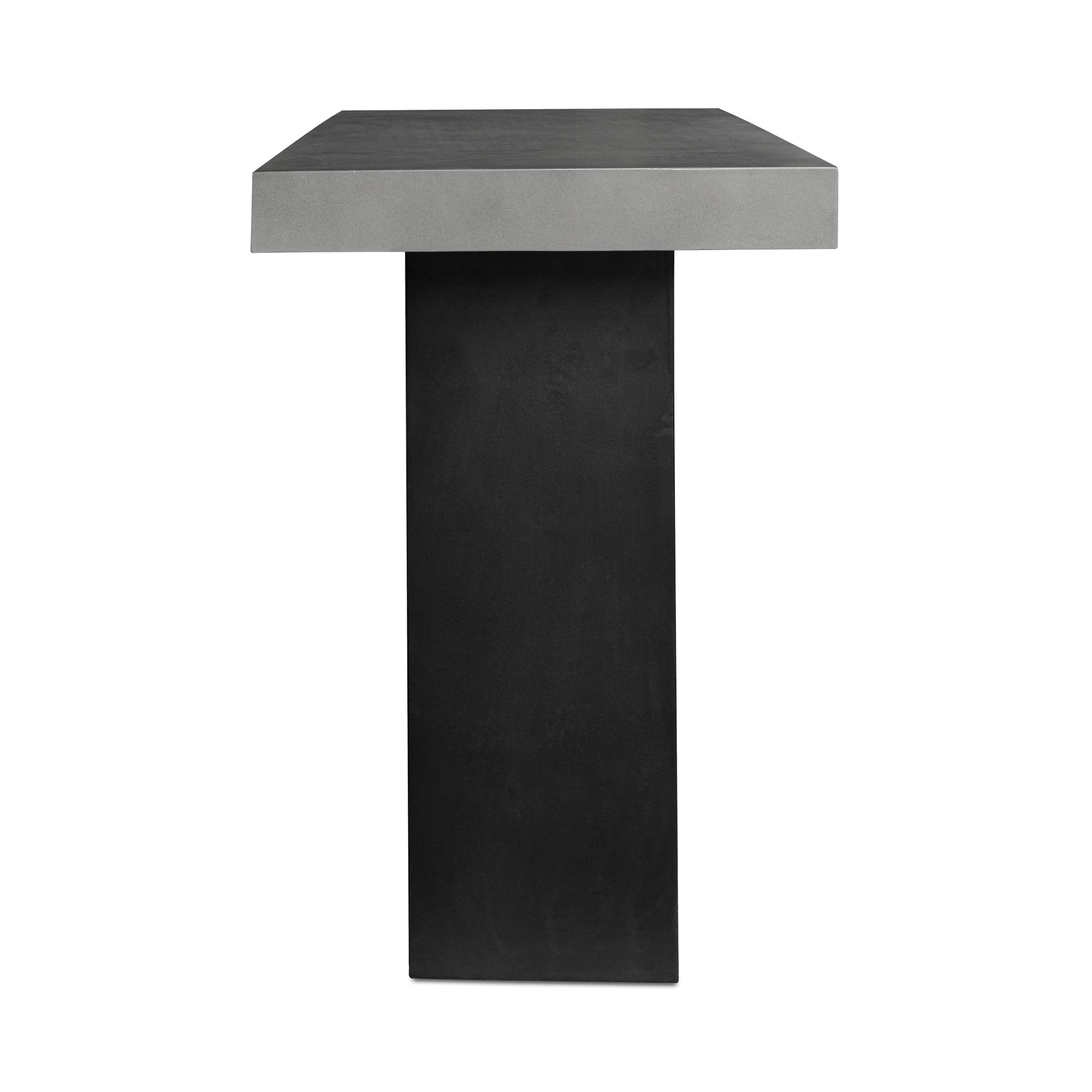 Lithic Outdoor Bar Table Dark Grey Bar Tables Moe's    Four Hands, Mid Century Modern Furniture, Old Bones Furniture Company, Old Bones Co, Modern Mid Century, Designer Furniture, Furniture Sale, Warehouse Furniture Sale, Lithic Outdoor Bar Table Dark Grey Sale, https://www.oldbonesco.com/