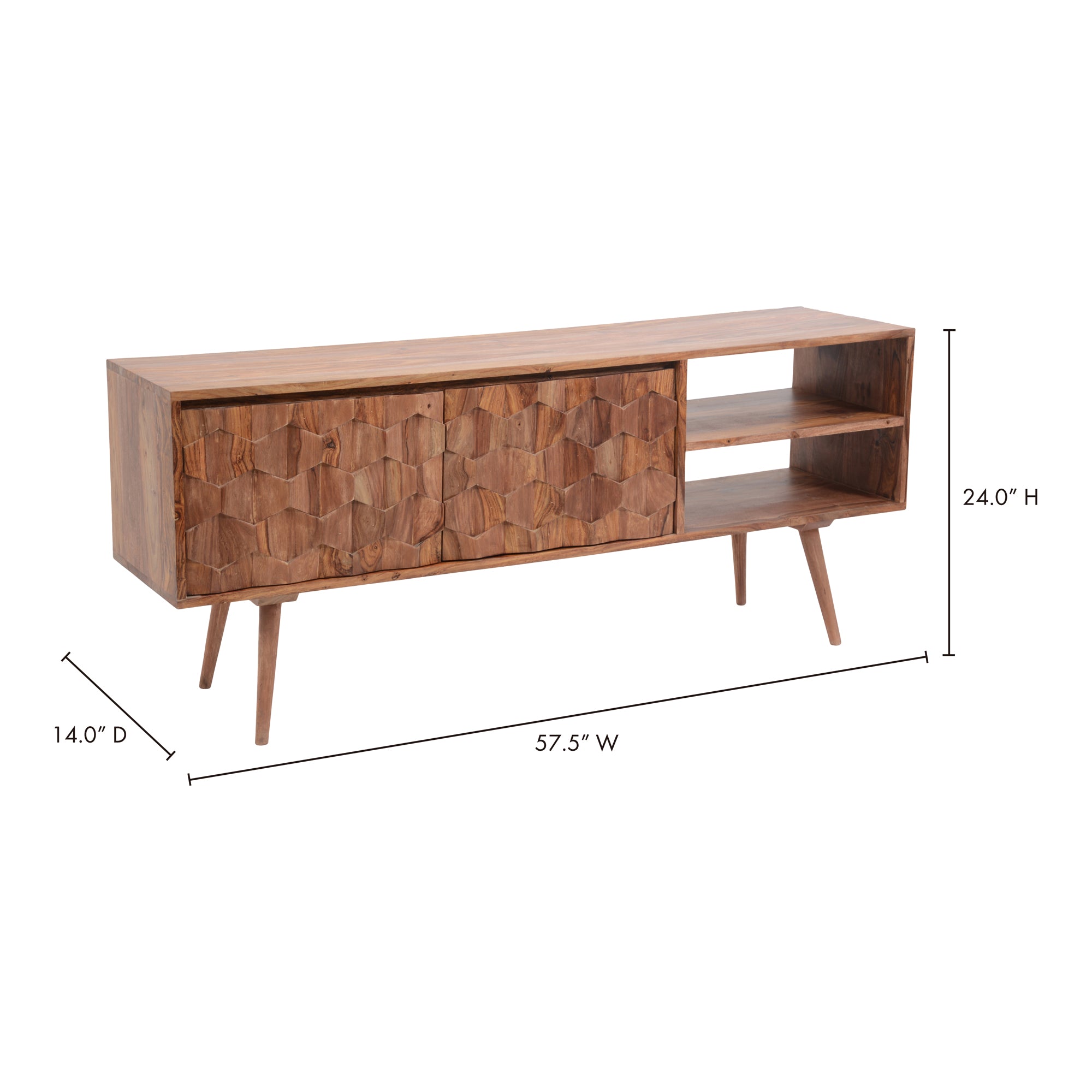 O2 TV Cabinet Natural Media Unit Moe's    Four Hands, Mid Century Modern Furniture, Old Bones Furniture Company, Old Bones Co, Modern Mid Century, Designer Furniture, Furniture Sale, Warehouse Furniture Sale, O2 TV Cabinet Natural Sale, https://www.oldbonesco.com/