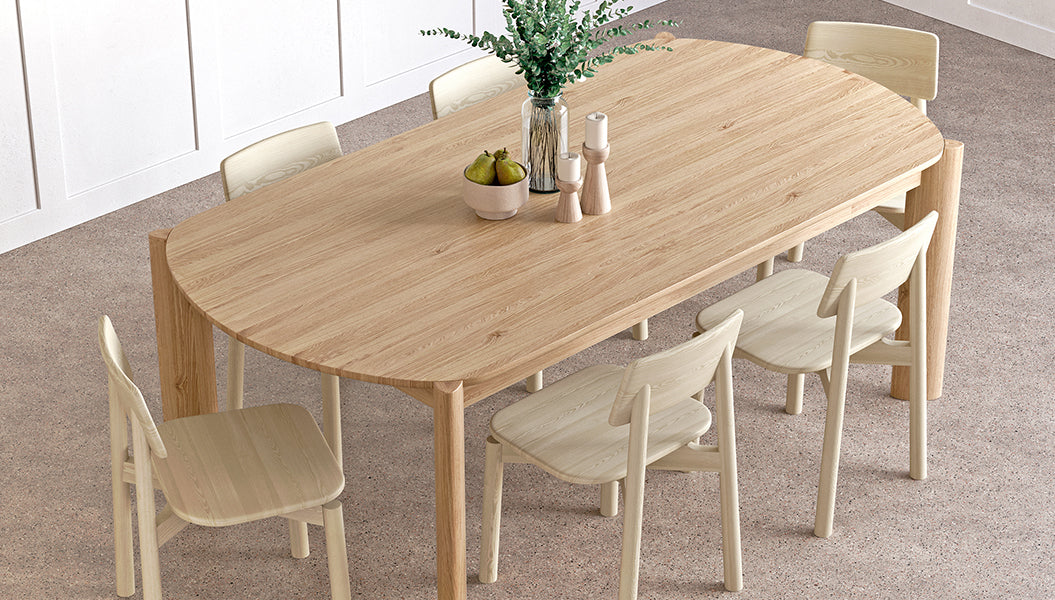 Bancroft Dining Table Dining Table Gus*     Four Hands, Mid Century Modern Furniture, Old Bones Furniture Company, Old Bones Co, Modern Mid Century, Designer Furniture, https://www.oldbonesco.com/