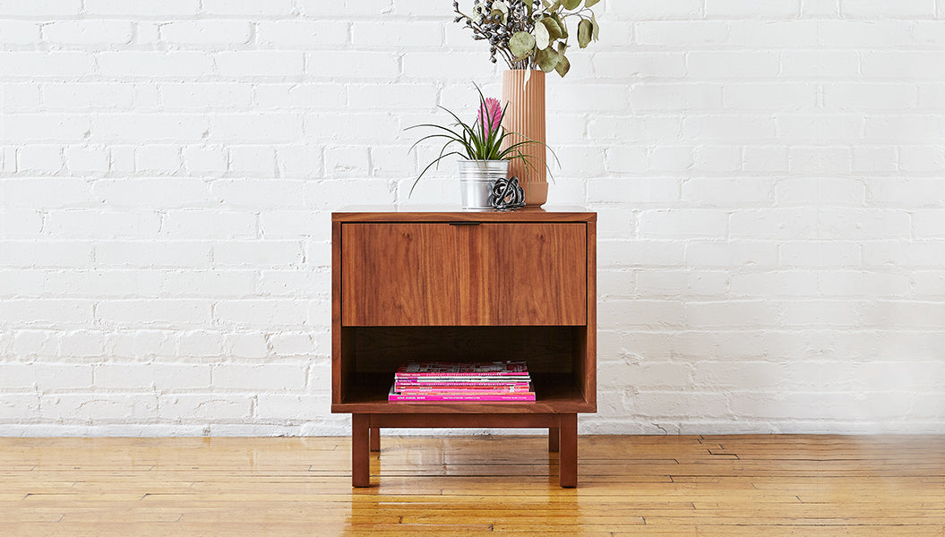 Belmont End Table End Table Gus*     Four Hands, Mid Century Modern Furniture, Old Bones Furniture Company, Old Bones Co, Modern Mid Century, Designer Furniture, https://www.oldbonesco.com/