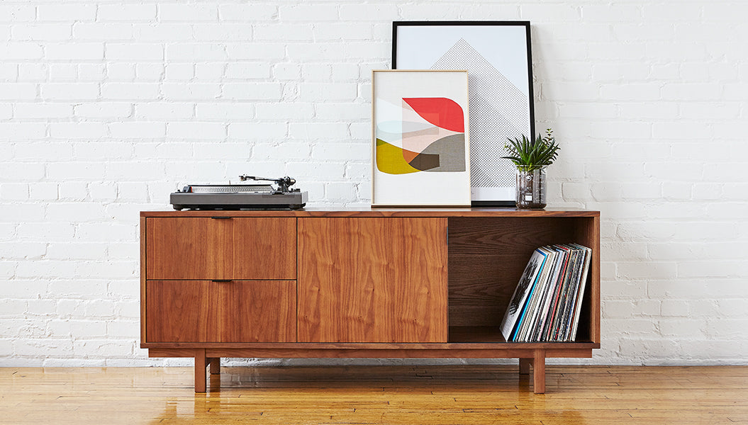 Belmont Media Stand Media Unit Gus*     Four Hands, Mid Century Modern Furniture, Old Bones Furniture Company, Old Bones Co, Modern Mid Century, Designer Furniture, https://www.oldbonesco.com/