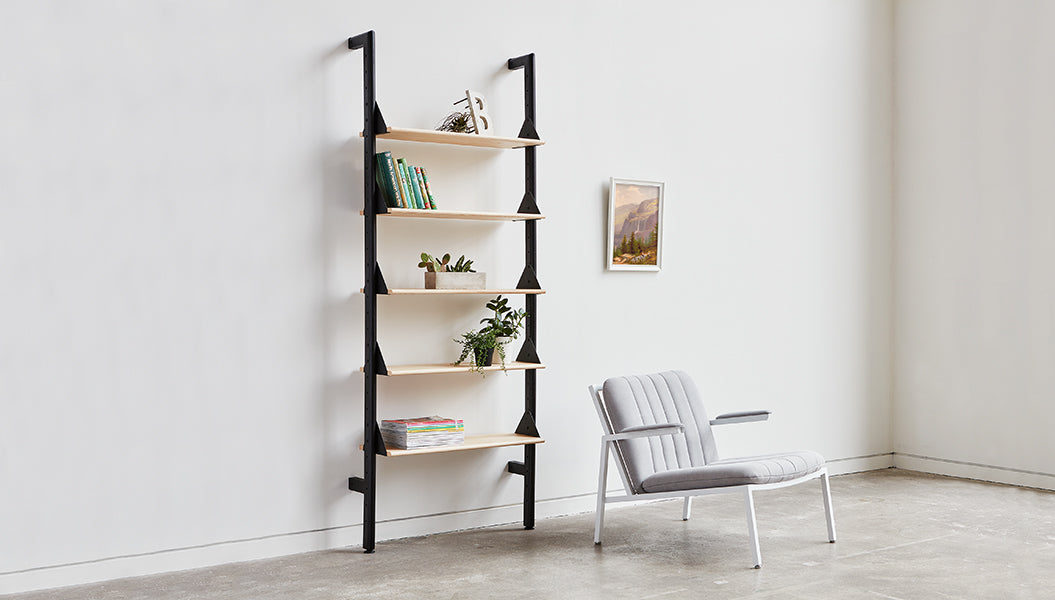 Branch-1 Shelving Unit SHELVING Gus*     Four Hands, Mid Century Modern Furniture, Old Bones Furniture Company, Old Bones Co, Modern Mid Century, Designer Furniture, https://www.oldbonesco.com/