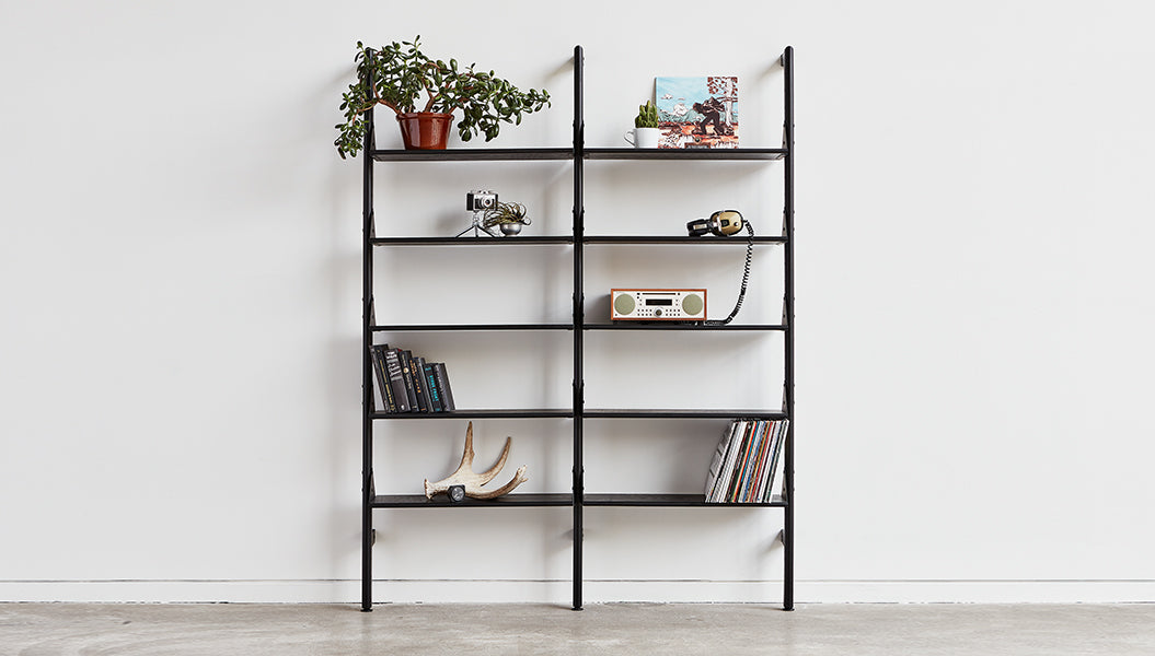 Branch-2 Shelving Unit SHELVING Gus*     Four Hands, Mid Century Modern Furniture, Old Bones Furniture Company, Old Bones Co, Modern Mid Century, Designer Furniture, https://www.oldbonesco.com/