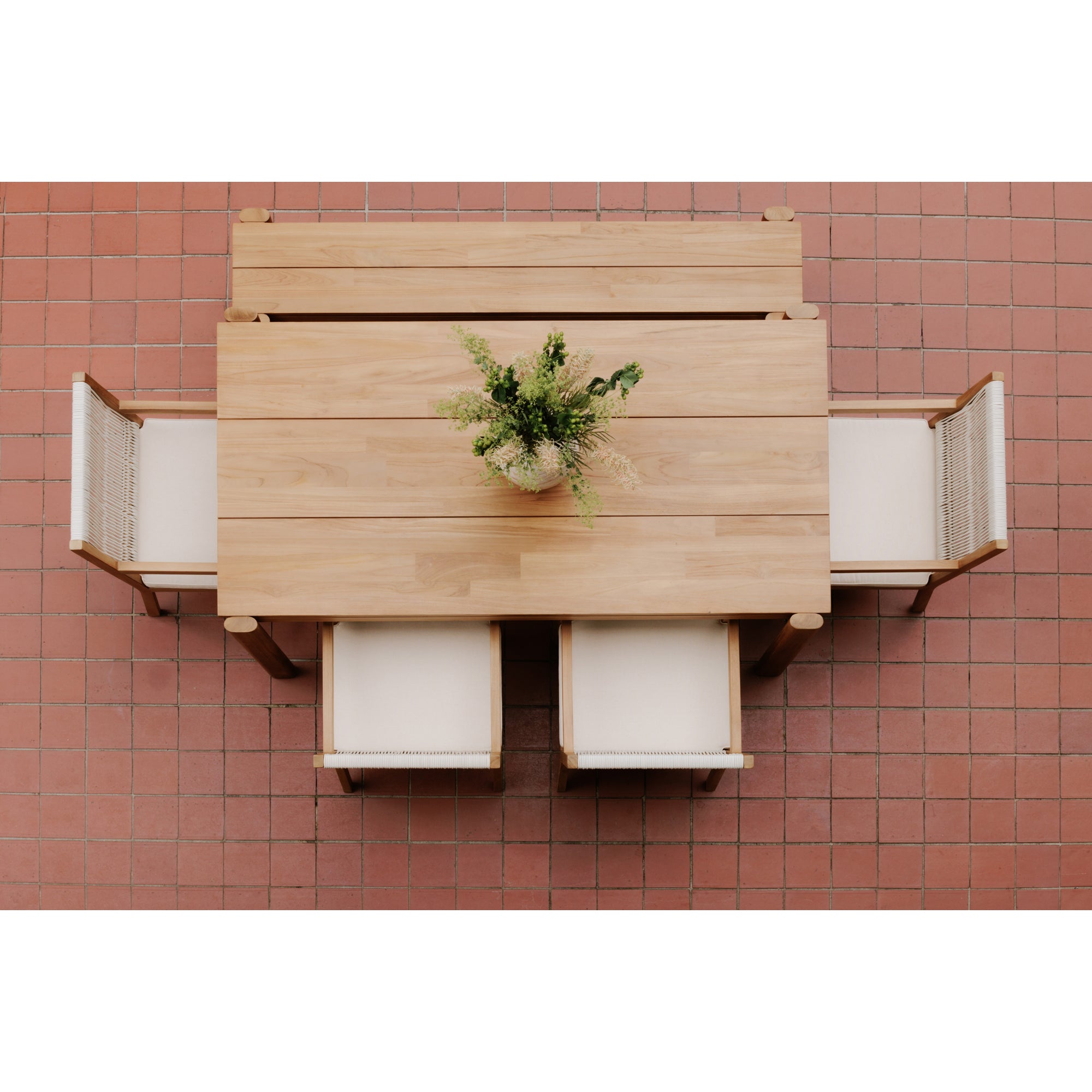 Tempo Outdoor Dining Bench Natural Bench Moe's    Four Hands, Mid Century Modern Furniture, Old Bones Furniture Company, Old Bones Co, Modern Mid Century, Designer Furniture, Furniture Sale, Warehouse Furniture Sale, Tempo Outdoor Dining Bench Natural Sale, https://www.oldbonesco.com/