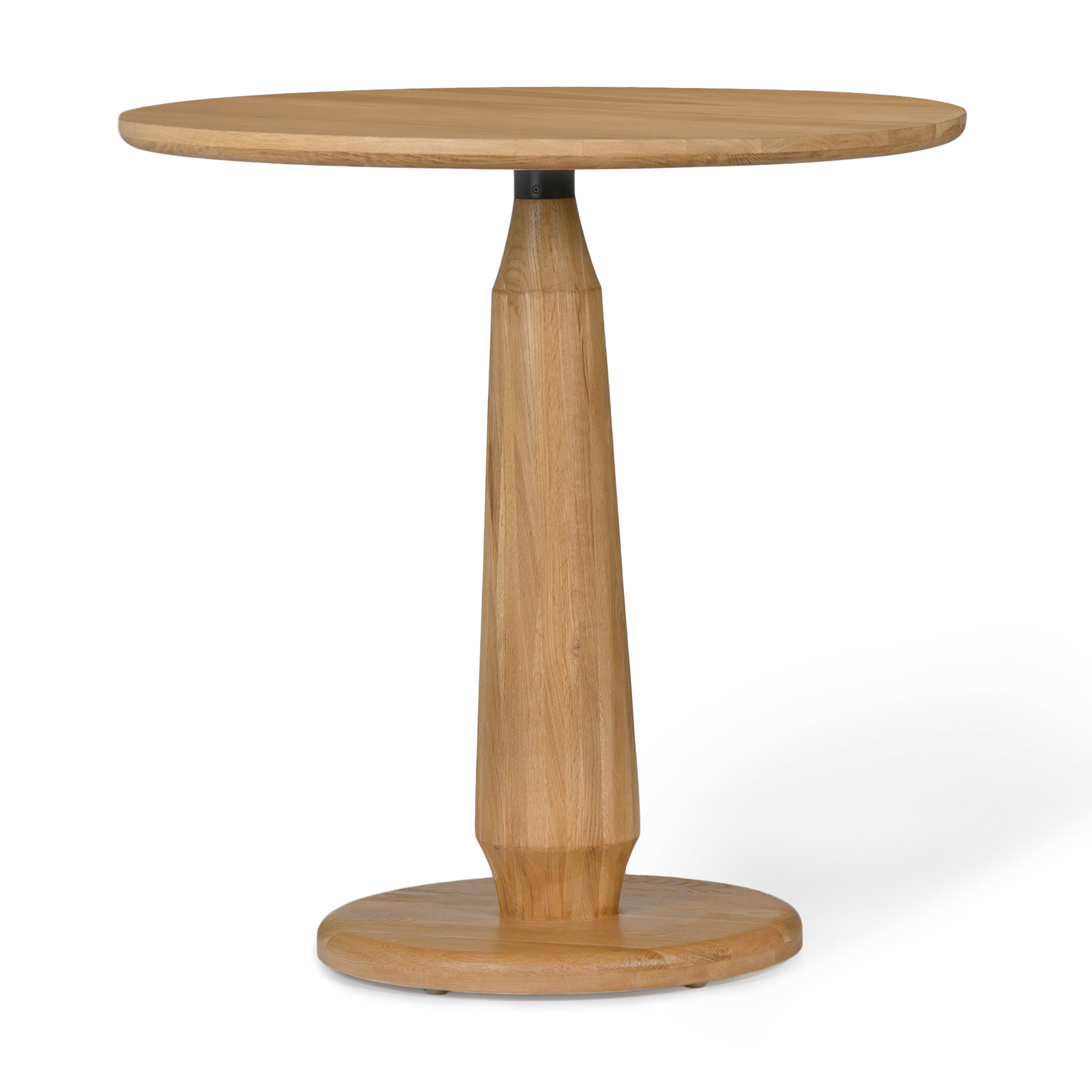 Dowel Solid Oak Counter Table - Natural