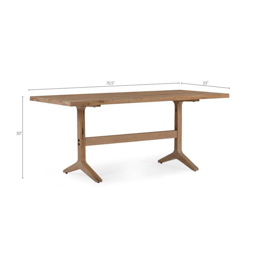 Denver Solid White Oak Dining Table - Natural Dining Tables Union Home , Black Friday Sale Union Home Furniture Sale, Old Bones Co, Mid Century Furniture Sale, Four Hands Furniture, Black Friday Sale Denver Solid White Oak Dining Table - Natural,Gus Sale, Perigold Denver Solid White Oak Dining Table - Natural Dining Tables Black Friday Sale , Perigold Sale Denver Solid White Oak Dining Table - Natural,Denver Solid White Oak Dining Table - Natural Lulu and Georgia, Burke Decor Sale Denver Solid White Oak Din