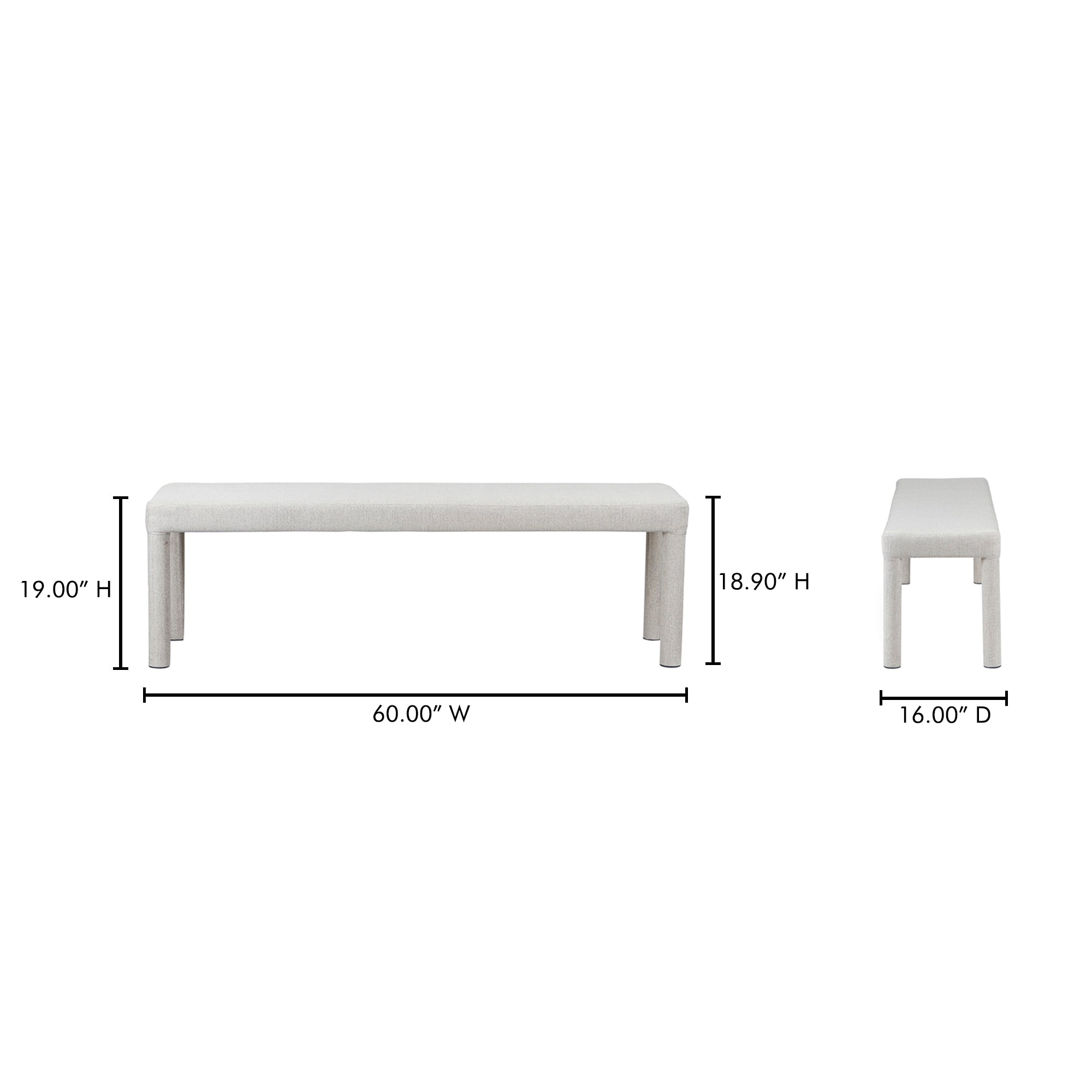 Place Dining Bench Bench Moe's    Four Hands, Mid Century Modern Furniture, Old Bones Furniture Company, Old Bones Co, Modern Mid Century, Designer Furniture, Furniture Sale, Warehouse Furniture Sale, Place Dining Bench Sale, https://www.oldbonesco.com/