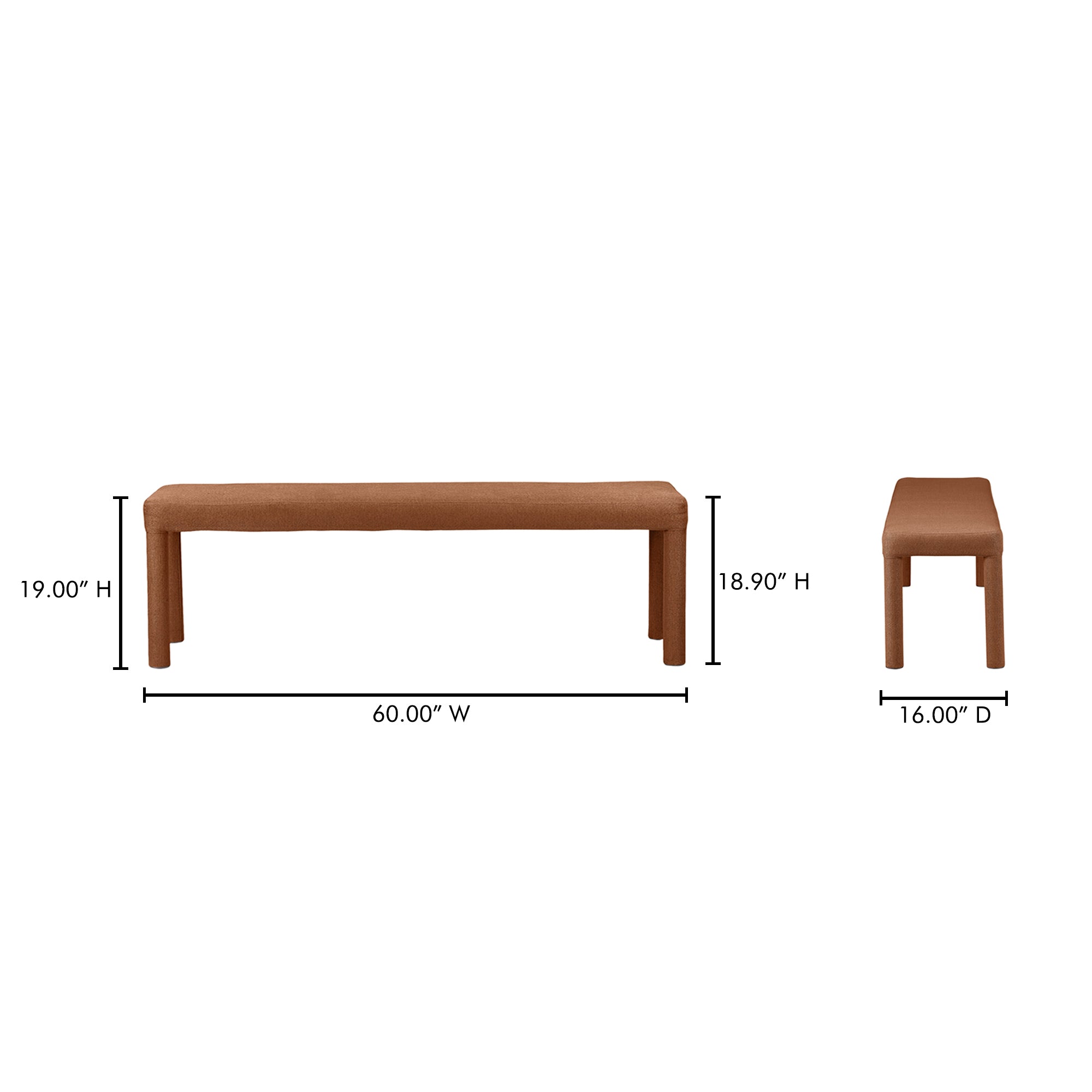 Place Dining Bench Bench Moe's    Four Hands, Mid Century Modern Furniture, Old Bones Furniture Company, Old Bones Co, Modern Mid Century, Designer Furniture, Furniture Sale, Warehouse Furniture Sale, Place Dining Bench Sale, https://www.oldbonesco.com/