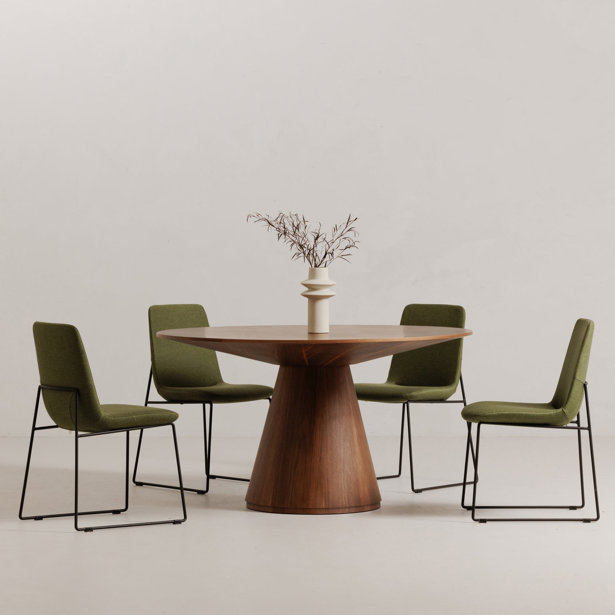 Ruth Dining Chair Green-M2 (Set of 2) Dining Chair Moe's    Four Hands, Mid Century Modern Furniture, Old Bones Furniture Company, Old Bones Co, Modern Mid Century, Designer Furniture, Furniture Sale, Warehouse Furniture Sale, Ruth Dining Chair Green-M2 (Set of 2) Sale, https://www.oldbonesco.com/