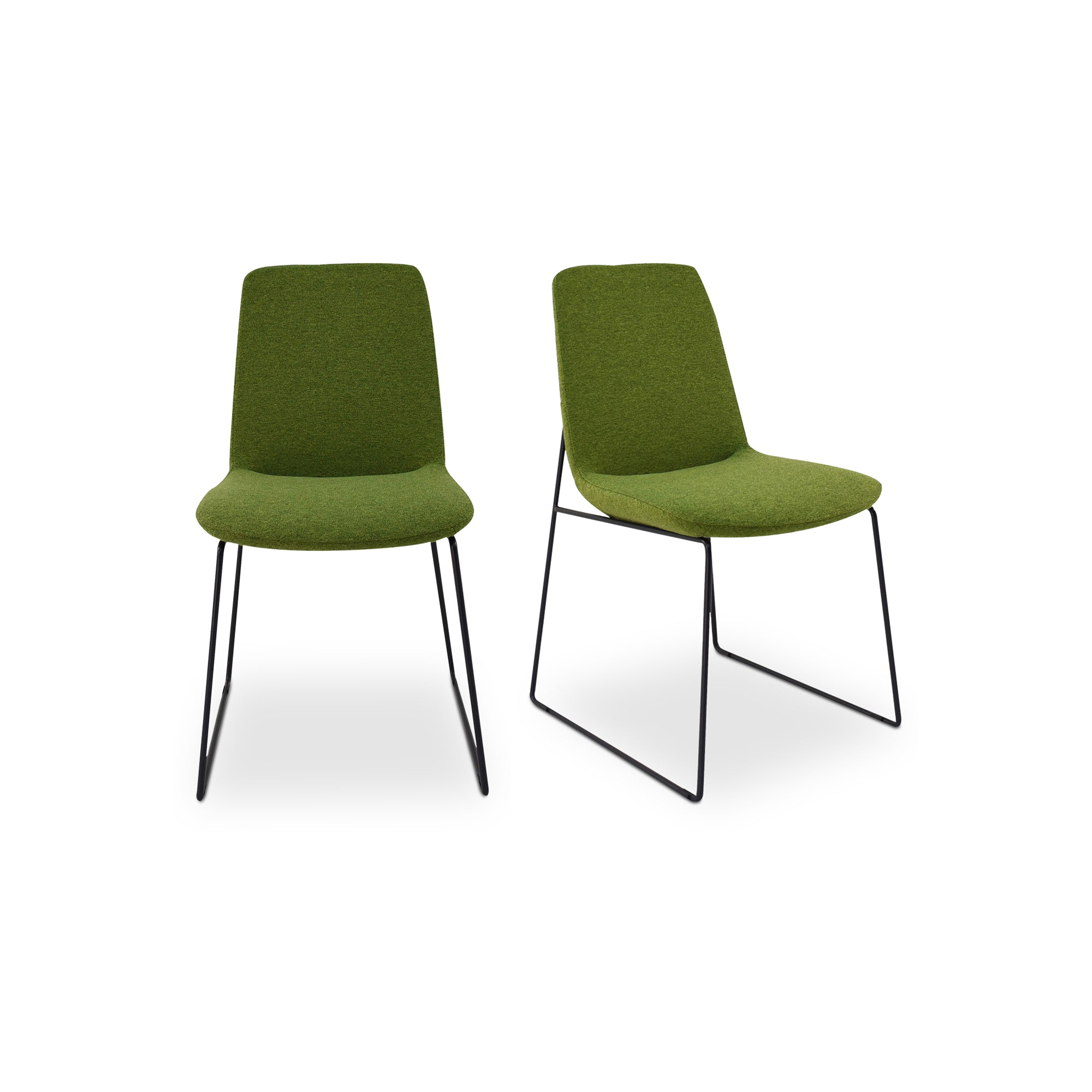 Ruth Dining Chair Green-M2 (Set of 2) GreenDining Chair Moe's Green   Four Hands, Mid Century Modern Furniture, Old Bones Furniture Company, Old Bones Co, Modern Mid Century, Designer Furniture, Furniture Sale, Warehouse Furniture Sale, Ruth Dining Chair Green-M2 (Set of 2) Sale, https://www.oldbonesco.com/