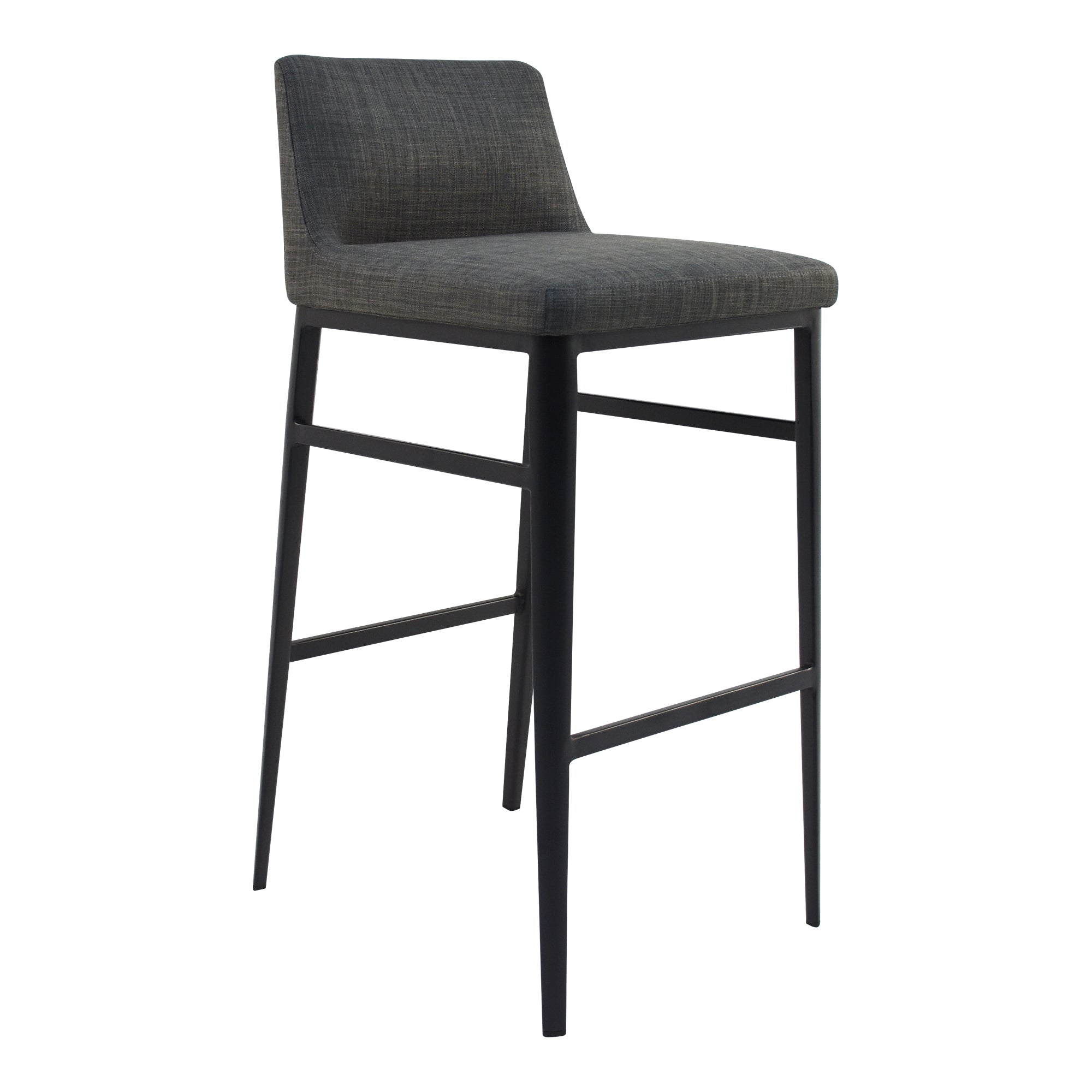 Baron Barstool Charcoal Barstool Moe's    Four Hands, Mid Century Modern Furniture, Old Bones Furniture Company, Old Bones Co, Modern Mid Century, Designer Furniture, Furniture Sale, Warehouse Furniture Sale, Baron Barstool Charcoal Sale, https://www.oldbonesco.com/