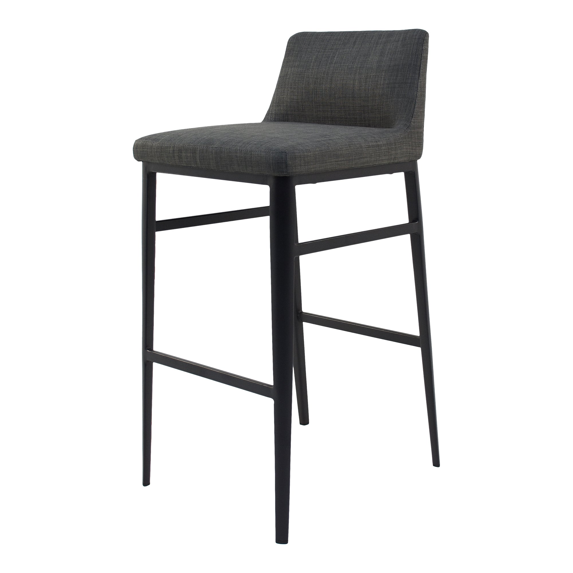 Baron Barstool Charcoal Barstool Moe's    Four Hands, Mid Century Modern Furniture, Old Bones Furniture Company, Old Bones Co, Modern Mid Century, Designer Furniture, Furniture Sale, Warehouse Furniture Sale, Baron Barstool Charcoal Sale, https://www.oldbonesco.com/