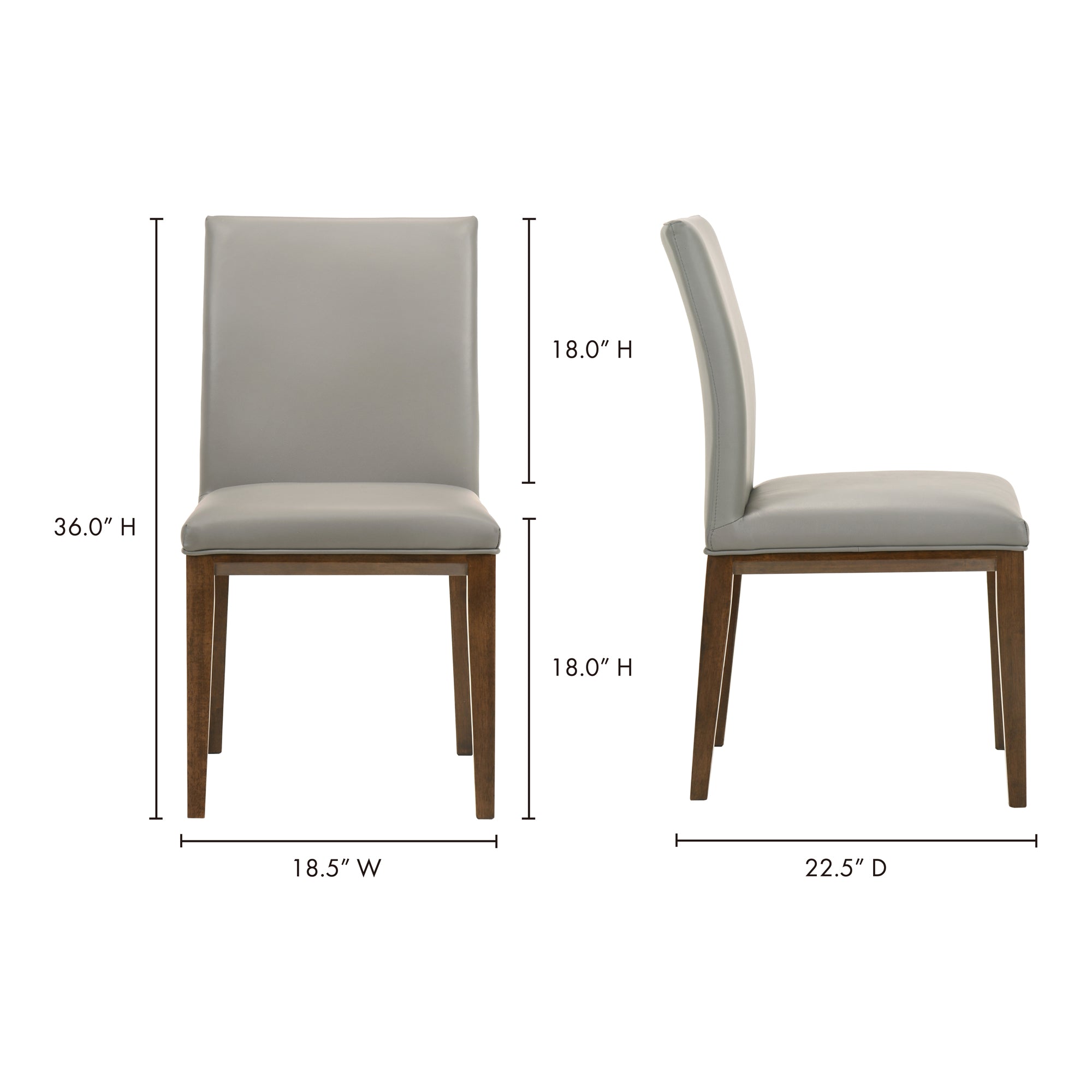 Frankie Dining Chair - Set of Two Dining Chair Moe's    Four Hands, Mid Century Modern Furniture, Old Bones Furniture Company, Old Bones Co, Modern Mid Century, Designer Furniture, Furniture Sale, Warehouse Furniture Sale, Frankie Dining Chair - Set of Two Sale, https://www.oldbonesco.com/