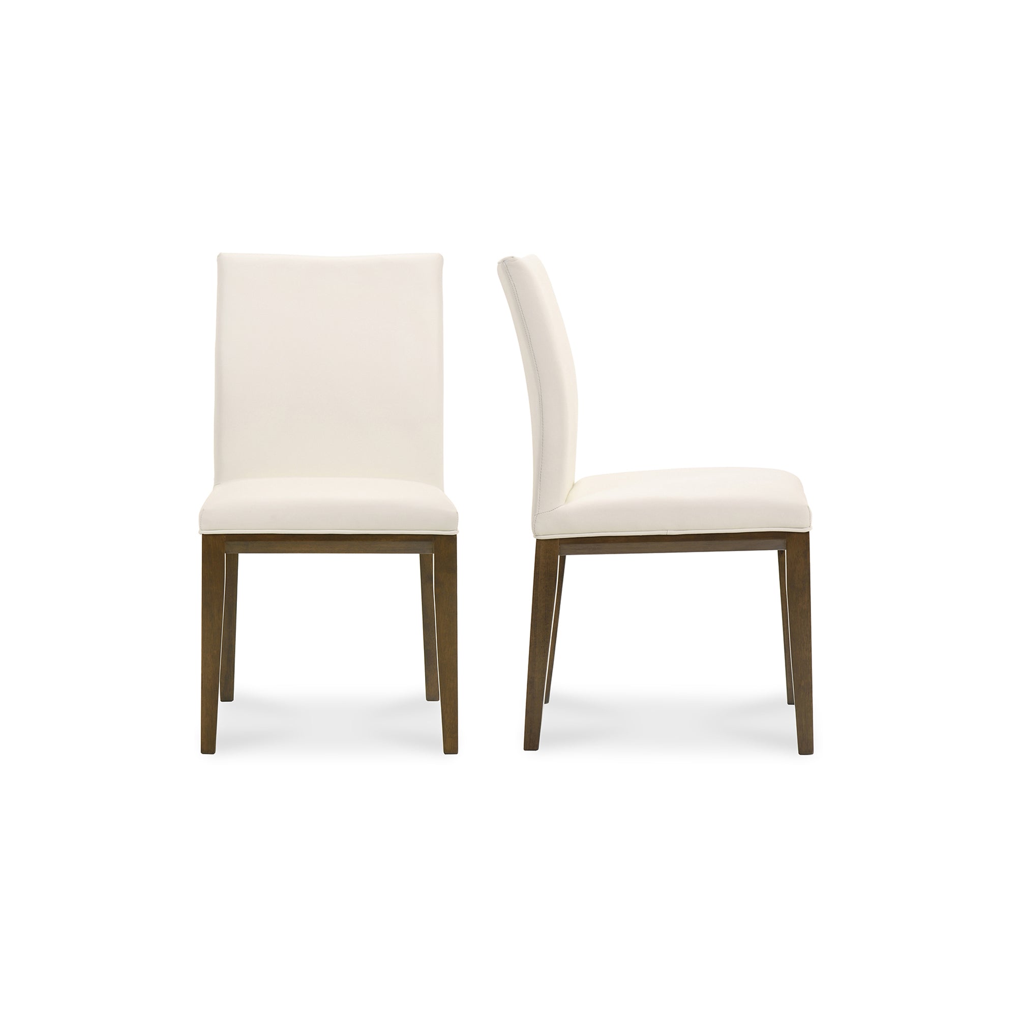 Frankie Dining Chair - Set of Two WhiteDining Chair Moe's White   Four Hands, Mid Century Modern Furniture, Old Bones Furniture Company, Old Bones Co, Modern Mid Century, Designer Furniture, Furniture Sale, Warehouse Furniture Sale, Frankie Dining Chair - Set of Two Sale, https://www.oldbonesco.com/