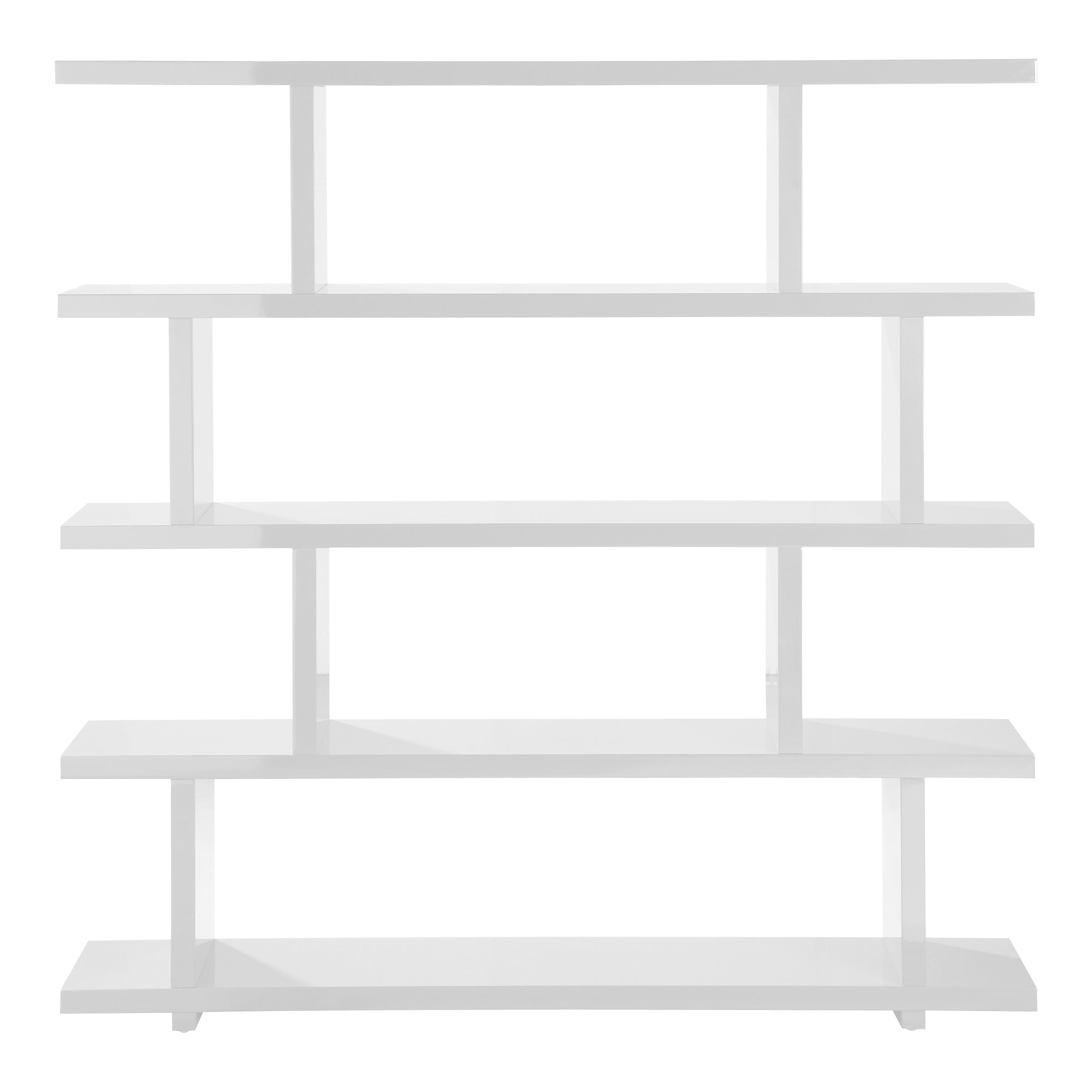 Miri Shelf White / LargeBookshelves Moe's White Large  Four Hands, Mid Century Modern Furniture, Old Bones Furniture Company, Old Bones Co, Modern Mid Century, Designer Furniture, Furniture Sale, Warehouse Furniture Sale, Miri Shelf Sale, https://www.oldbonesco.com/