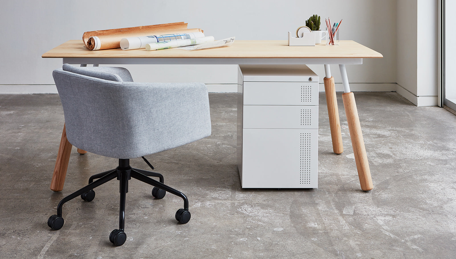 Envoy Desk Desk Gus*     Four Hands, Mid Century Modern Furniture, Old Bones Furniture Company, Old Bones Co, Modern Mid Century, Designer Furniture, https://www.oldbonesco.com/