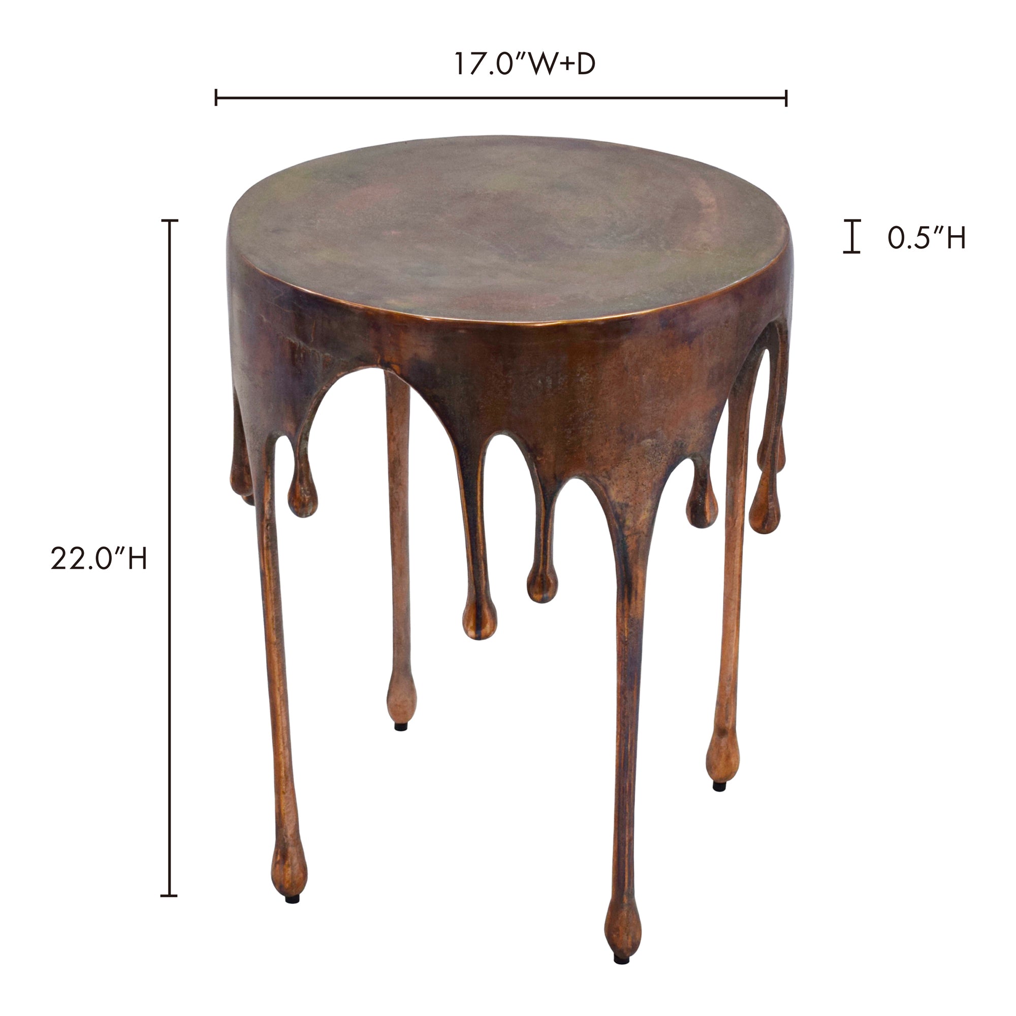 Copperworks Accent Table Accent Table Moe's    Four Hands, Mid Century Modern Furniture, Old Bones Furniture Company, Old Bones Co, Modern Mid Century, Designer Furniture, Furniture Sale, Warehouse Furniture Sale, Copperworks Accent Table Sale, https://www.oldbonesco.com/