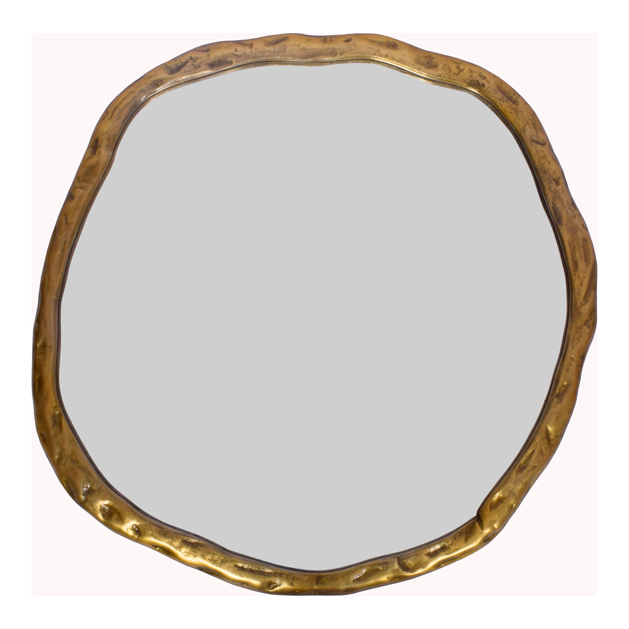 Foundry Mirror Large / GoldMirrors Moe's Large Gold  Four Hands, Mid Century Modern Furniture, Old Bones Furniture Company, Old Bones Co, Modern Mid Century, Designer Furniture, Furniture Sale, Warehouse Furniture Sale, Foundry Mirror Sale, https://www.oldbonesco.com/