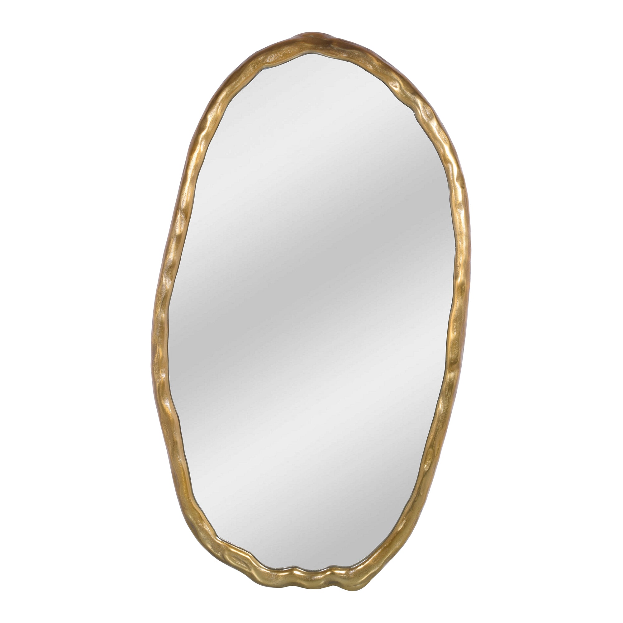 Foundry Oval Mirror GoldMirrors Moe's Gold   Four Hands, Mid Century Modern Furniture, Old Bones Furniture Company, Old Bones Co, Modern Mid Century, Designer Furniture, Furniture Sale, Warehouse Furniture Sale, Foundry Oval Mirror Sale, https://www.oldbonesco.com/