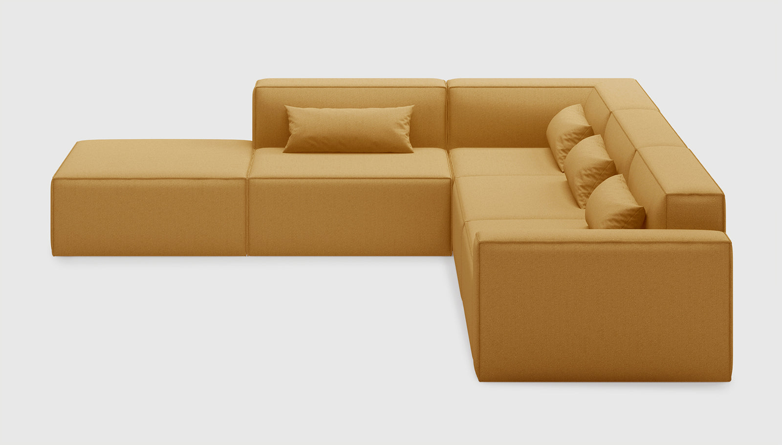 Mix Modular 5-PC Sectional Sectional Gus*     Four Hands, Mid Century Modern Furniture, Old Bones Furniture Company, Old Bones Co, Modern Mid Century, Designer Furniture, https://www.oldbonesco.com/