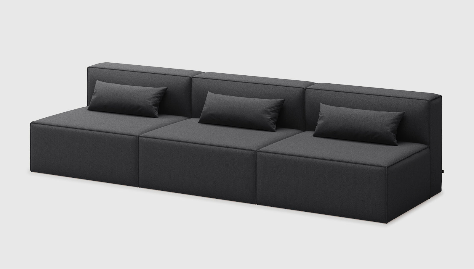 Mix Modular 3-PC Armless Sofa Sofa Gus*     Four Hands, Mid Century Modern Furniture, Old Bones Furniture Company, Old Bones Co, Modern Mid Century, Designer Furniture, https://www.oldbonesco.com/