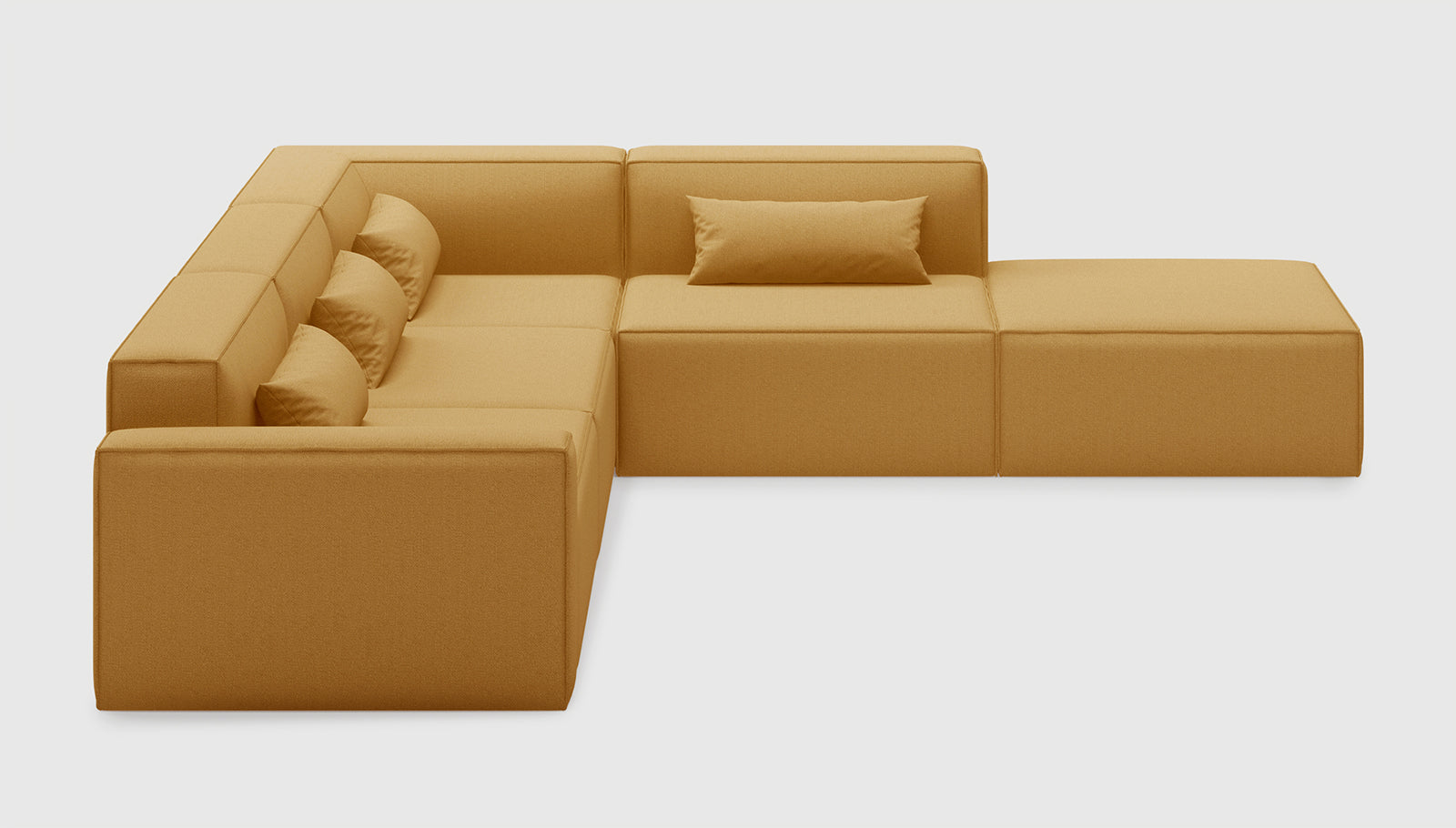 Mix Modular 5-PC Sectional Sectional Gus*     Four Hands, Mid Century Modern Furniture, Old Bones Furniture Company, Old Bones Co, Modern Mid Century, Designer Furniture, https://www.oldbonesco.com/