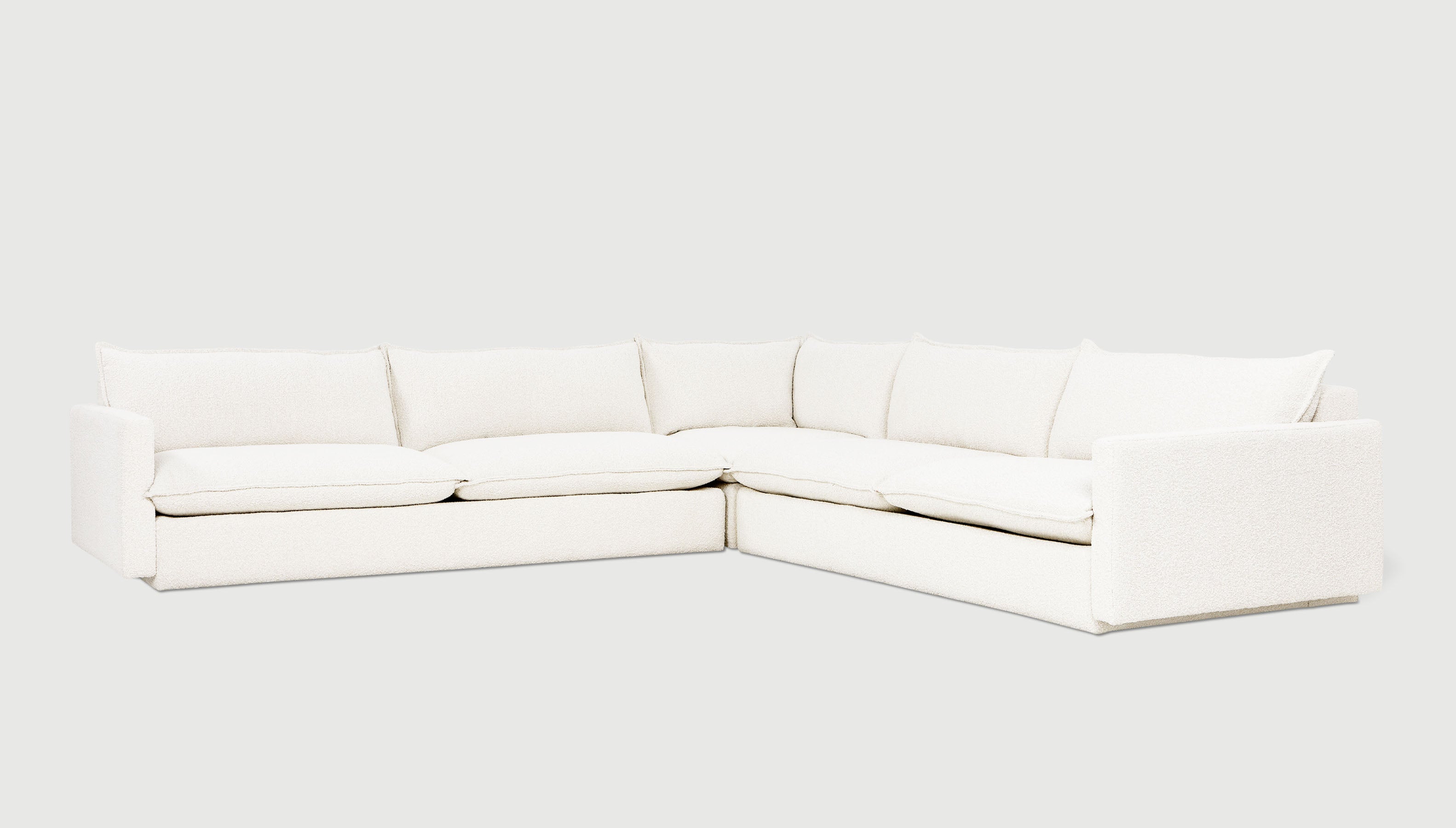 Sola Bi-Sectional Sectional Gus*     Four Hands, Mid Century Modern Furniture, Old Bones Furniture Company, Old Bones Co, Modern Mid Century, Designer Furniture, https://www.oldbonesco.com/