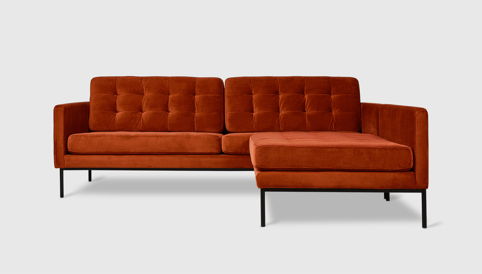 Towne Bi-Sectional Sectional Gus*     Four Hands, Mid Century Modern Furniture, Old Bones Furniture Company, Old Bones Co, Modern Mid Century, Designer Furniture, https://www.oldbonesco.com/