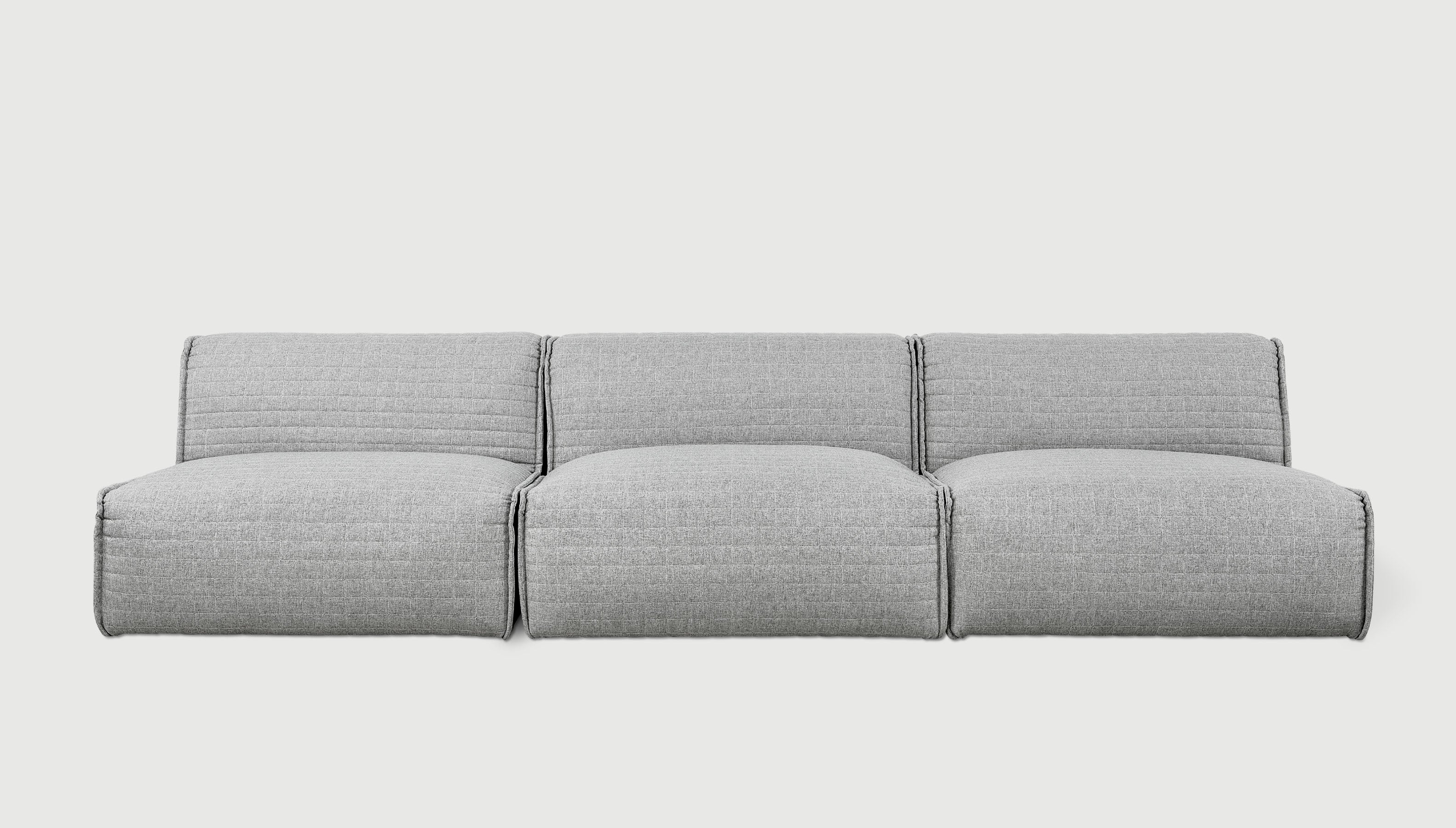 Nexus Modular 3PC Sofa Parliament StoneSofa Gus*  Parliament Stone   Four Hands, Mid Century Modern Furniture, Old Bones Furniture Company, Old Bones Co, Modern Mid Century, Designer Furniture, https://www.oldbonesco.com/