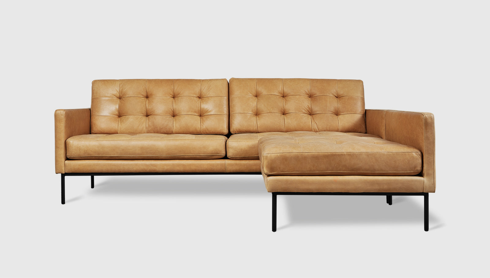 Towne Bi-Sectional Sectional Gus*     Four Hands, Mid Century Modern Furniture, Old Bones Furniture Company, Old Bones Co, Modern Mid Century, Designer Furniture, https://www.oldbonesco.com/