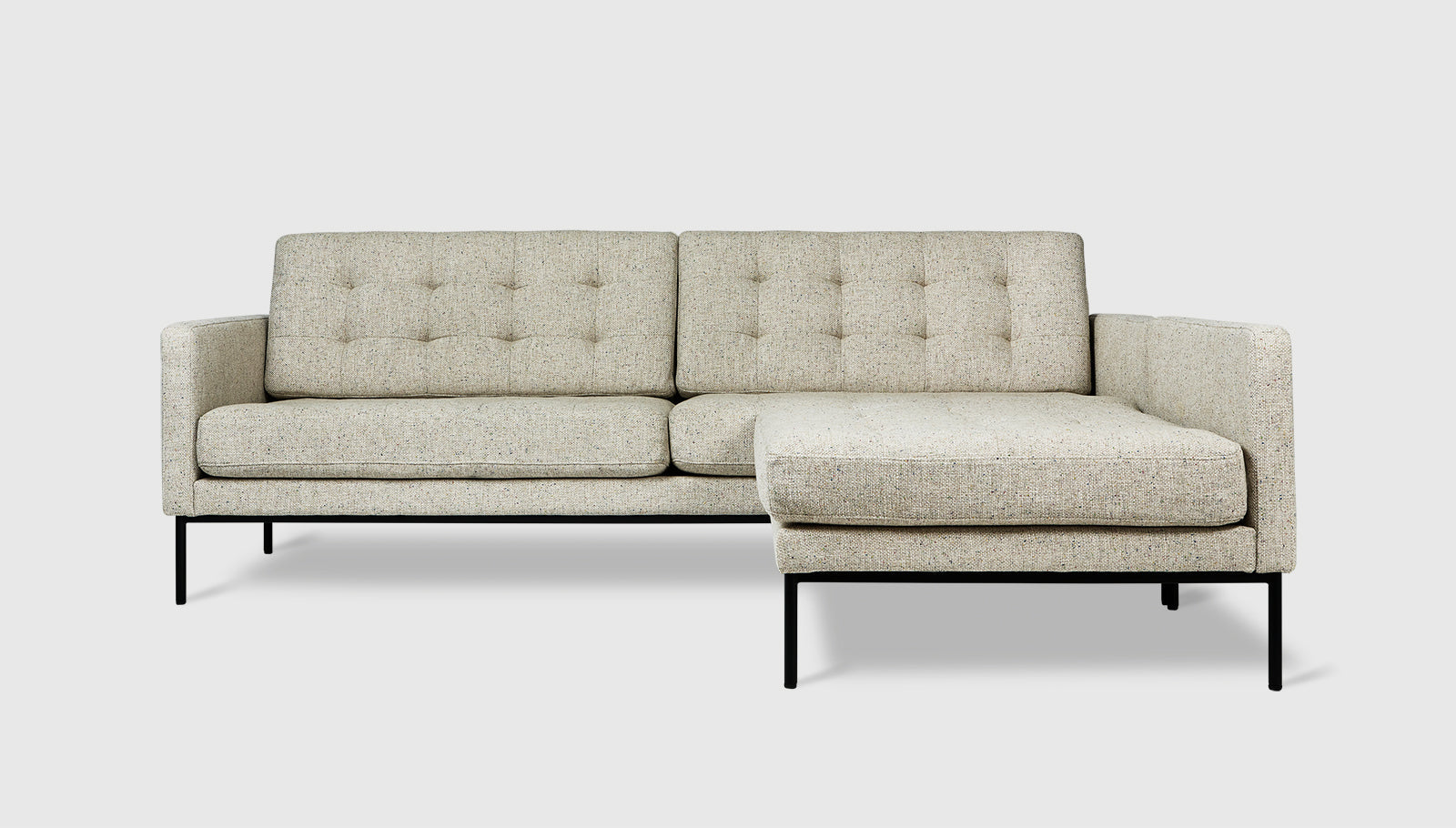 Towne Bi-Sectional Sectional Gus*     Four Hands, Mid Century Modern Furniture, Old Bones Furniture Company, Old Bones Co, Modern Mid Century, Designer Furniture, https://www.oldbonesco.com/