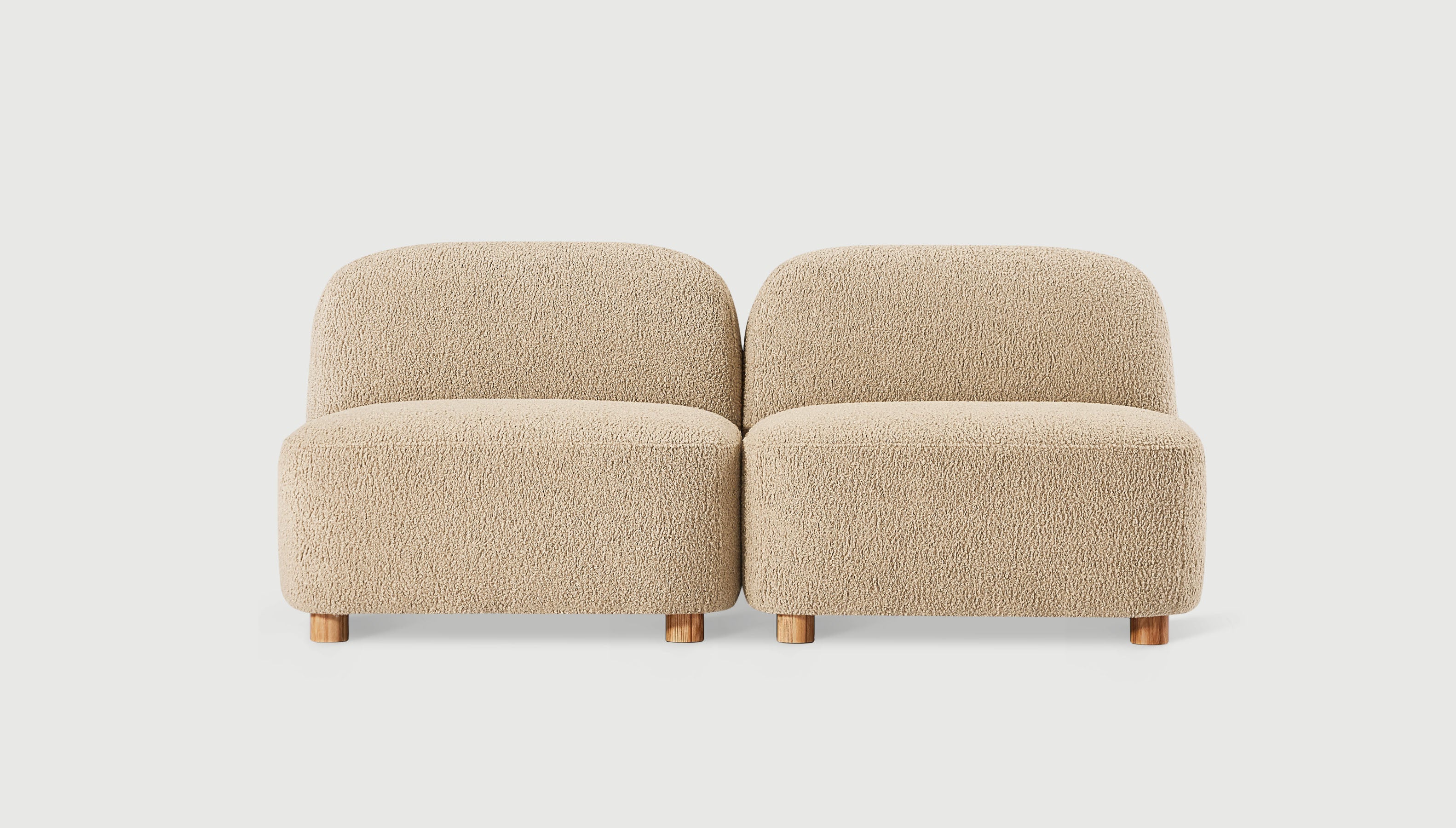 Circuit Modular 2-pc Armless Sofa Sofa Gus*     Four Hands, Mid Century Modern Furniture, Old Bones Furniture Company, Old Bones Co, Modern Mid Century, Designer Furniture, https://www.oldbonesco.com/