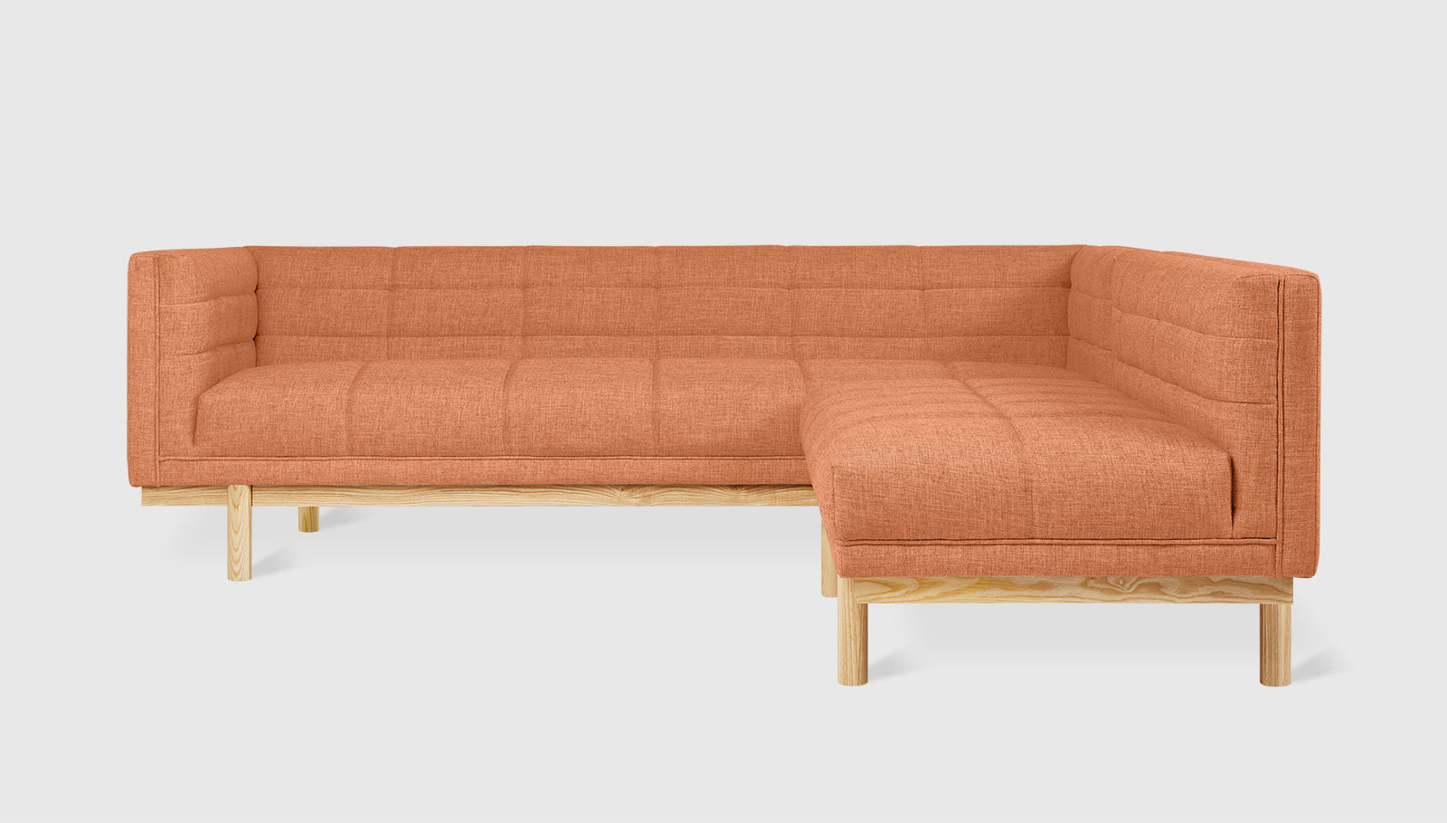 Mulholland Bi-Sectional Sectional Gus*     Four Hands, Mid Century Modern Furniture, Old Bones Furniture Company, Old Bones Co, Modern Mid Century, Designer Furniture, https://www.oldbonesco.com/