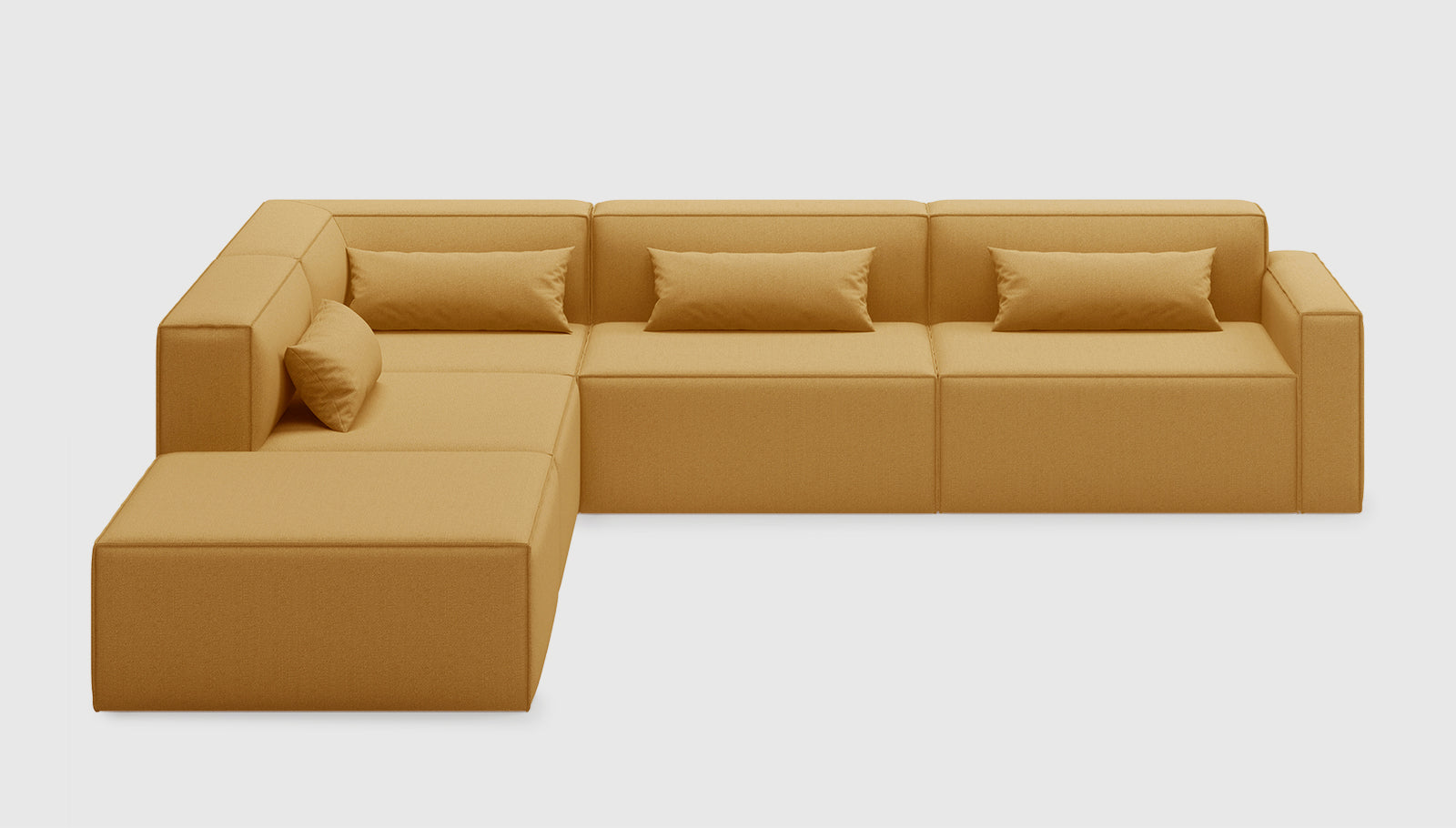 Mix Modular 5-PC Sectional Sectional Gus*     Four Hands, Mid Century Modern Furniture, Old Bones Furniture Company, Old Bones Co, Modern Mid Century, Designer Furniture, https://www.oldbonesco.com/