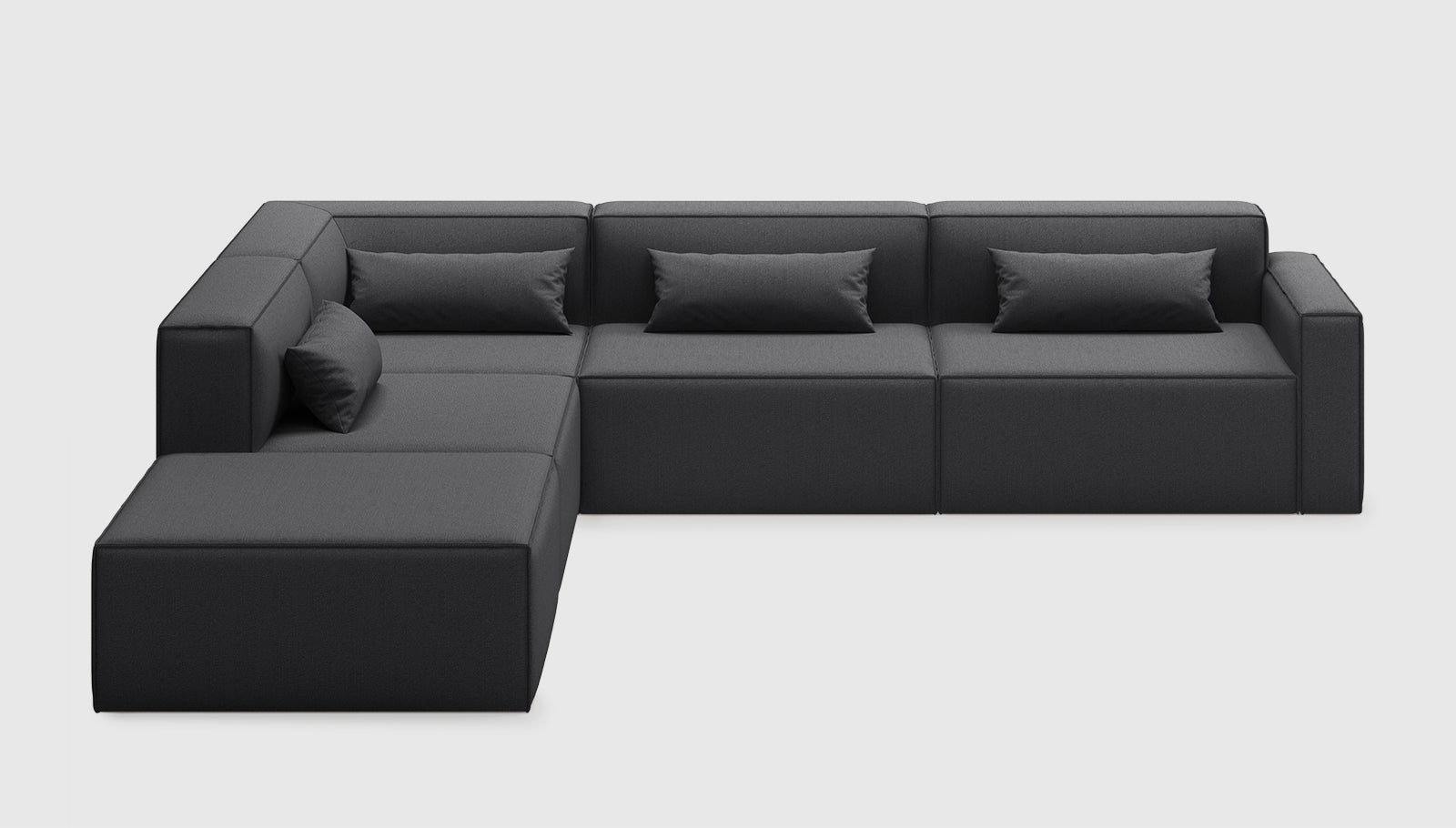 Mix Modular 5-PC Sectional Sectional Gus*     Four Hands, Mid Century Modern Furniture, Old Bones Furniture Company, Old Bones Co, Modern Mid Century, Designer Furniture, https://www.oldbonesco.com/