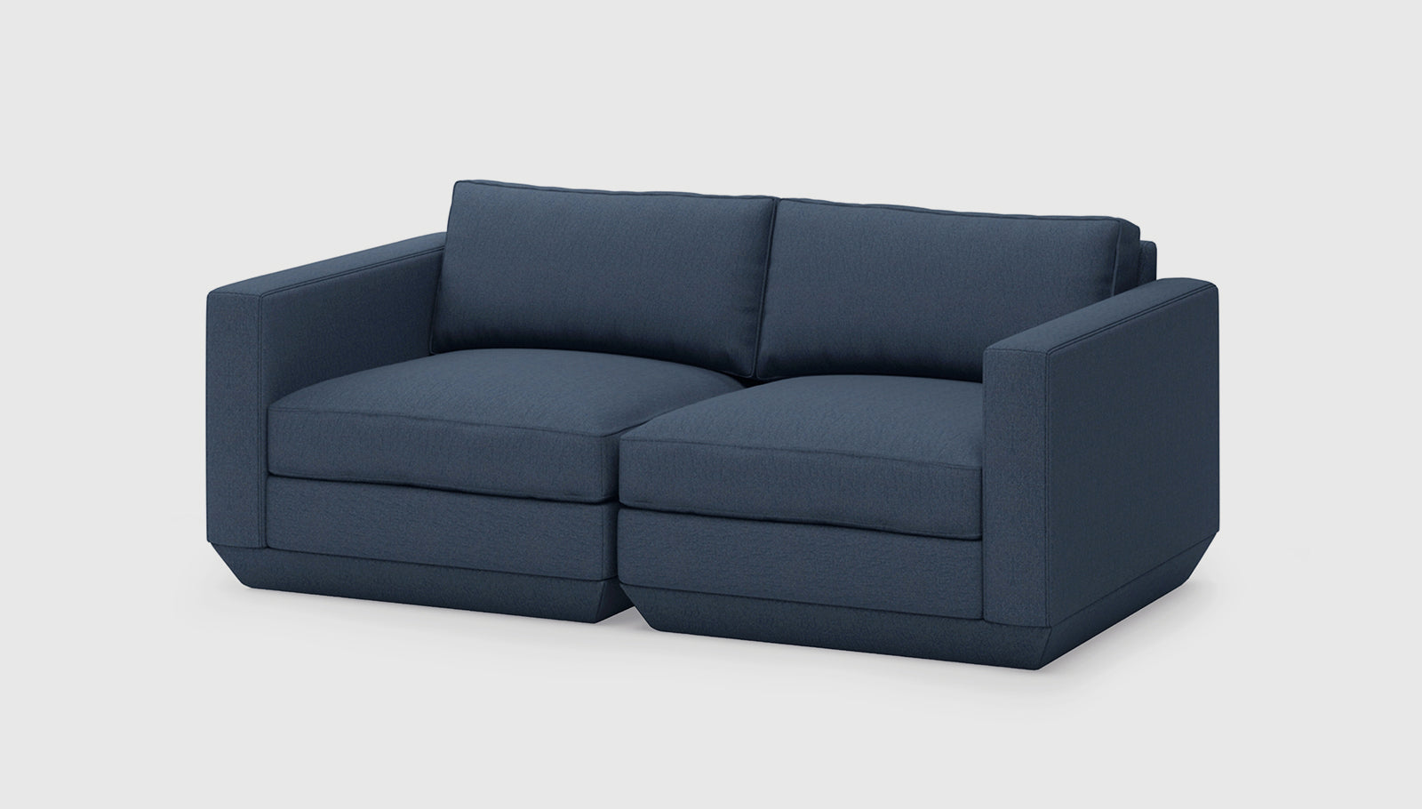 Podium Modular 2PC Sofa Sofa Gus*     Four Hands, Mid Century Modern Furniture, Old Bones Furniture Company, Old Bones Co, Modern Mid Century, Designer Furniture, https://www.oldbonesco.com/