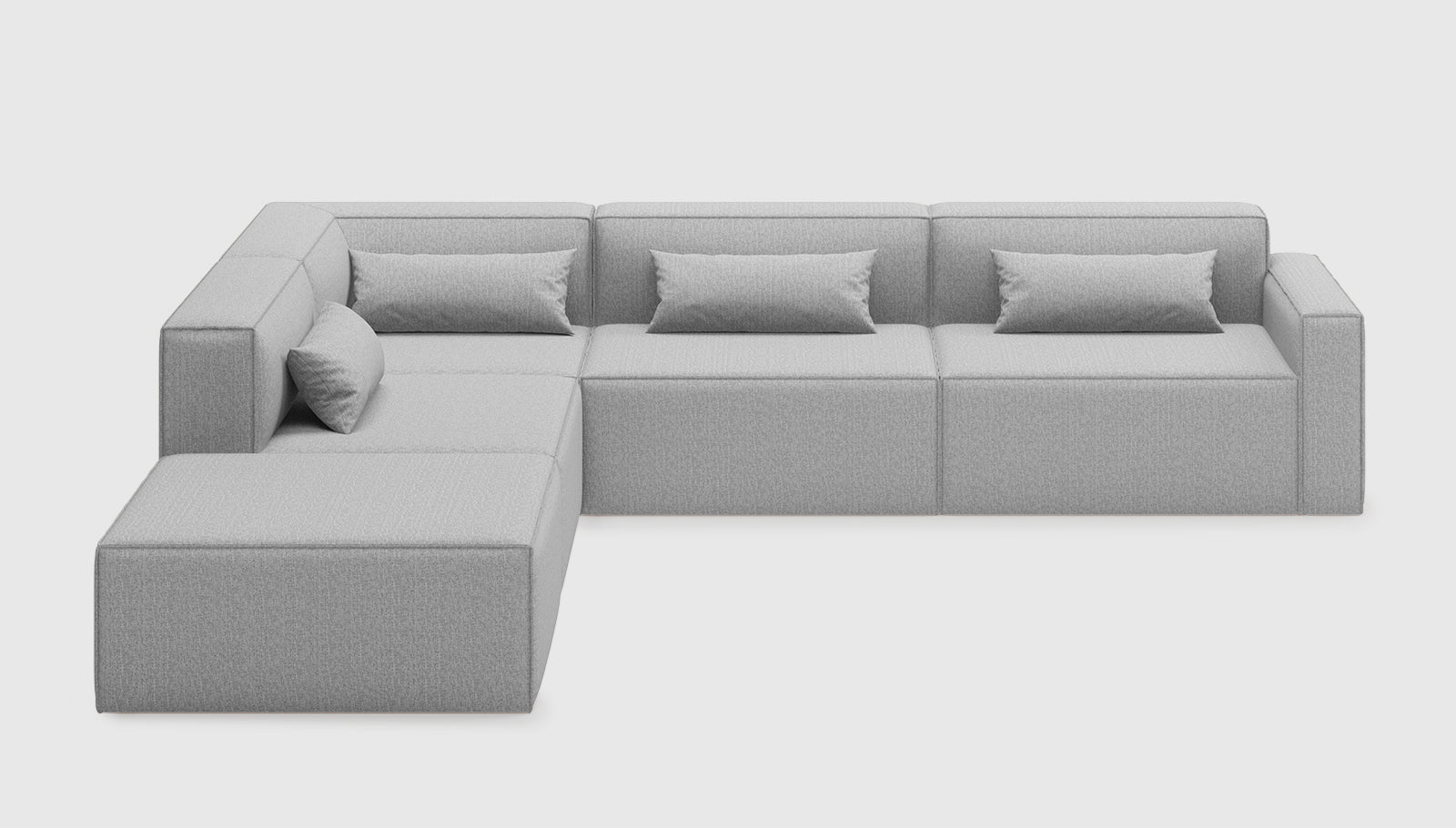 Mix Modular 5-PC Sectional Sectional Gus*     Four Hands, Mid Century Modern Furniture, Old Bones Furniture Company, Old Bones Co, Modern Mid Century, Designer Furniture, https://www.oldbonesco.com/