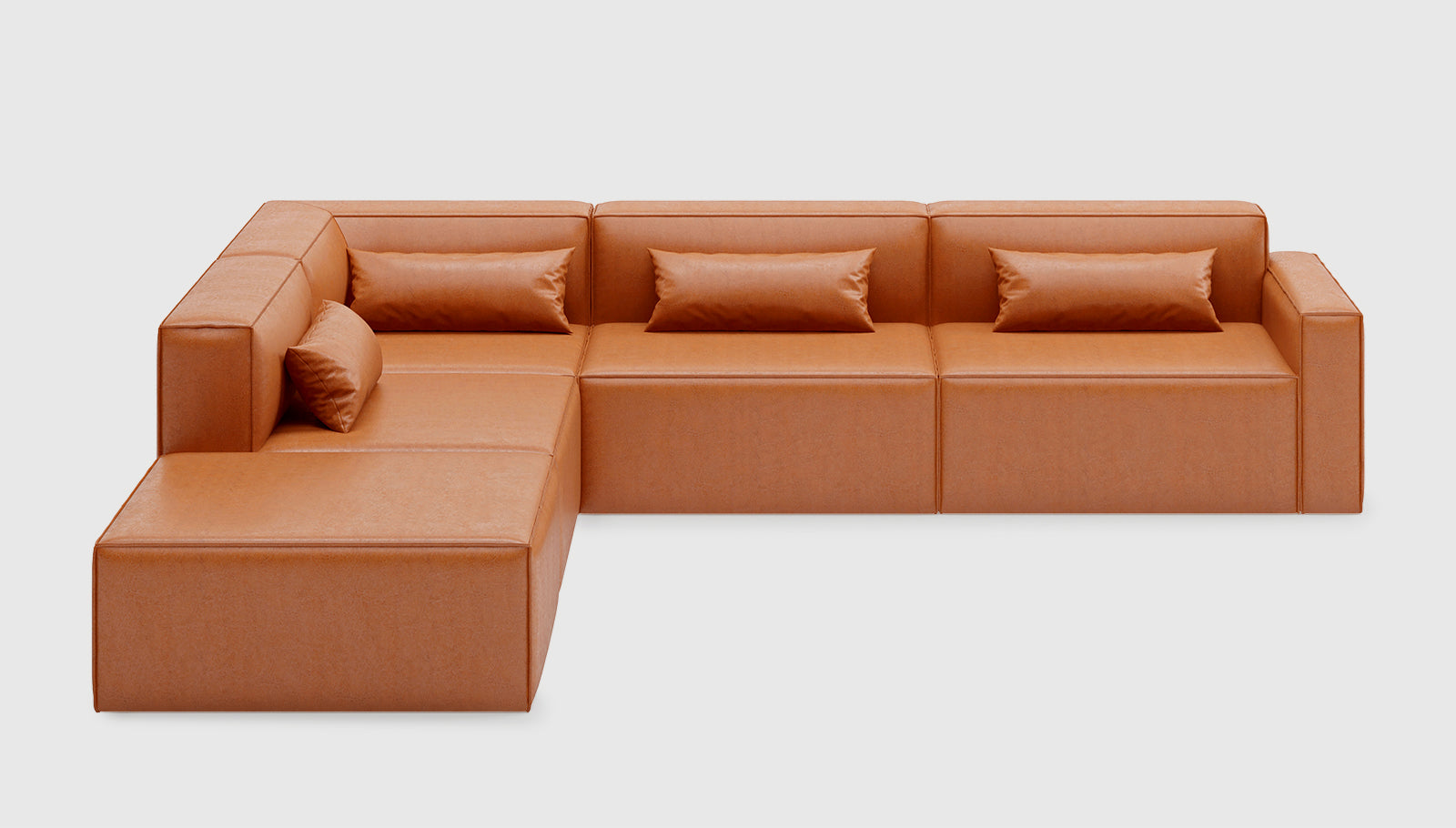 Mix Modular 5-PC Sectional Sectional Gus*     Four Hands, Mid Century Modern Furniture, Old Bones Furniture Company, Old Bones Co, Modern Mid Century, Designer Furniture, https://www.oldbonesco.com/