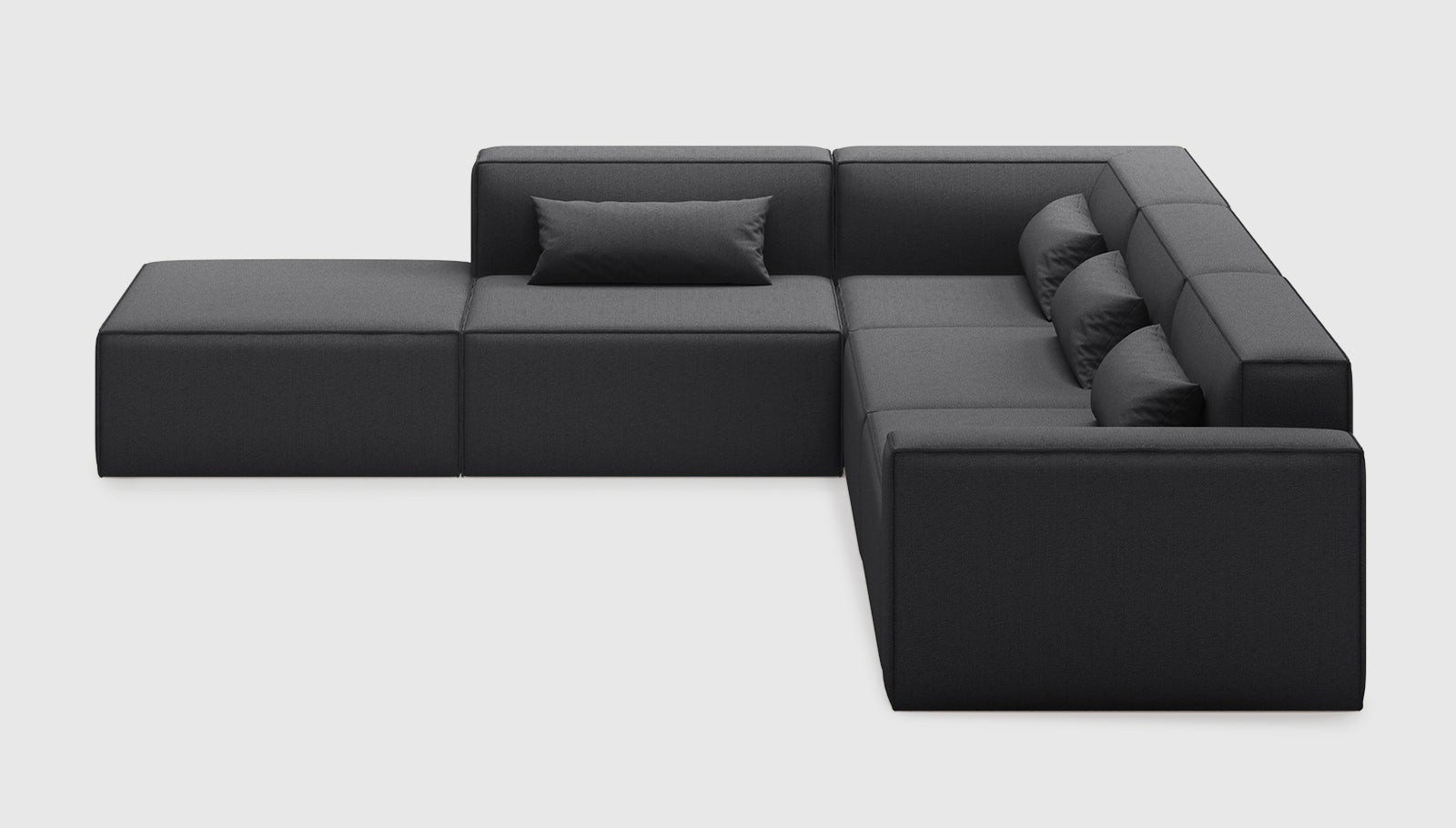 Mix Modular 5-PC Sectional Sectional Gus*     Four Hands, Mid Century Modern Furniture, Old Bones Furniture Company, Old Bones Co, Modern Mid Century, Designer Furniture, https://www.oldbonesco.com/