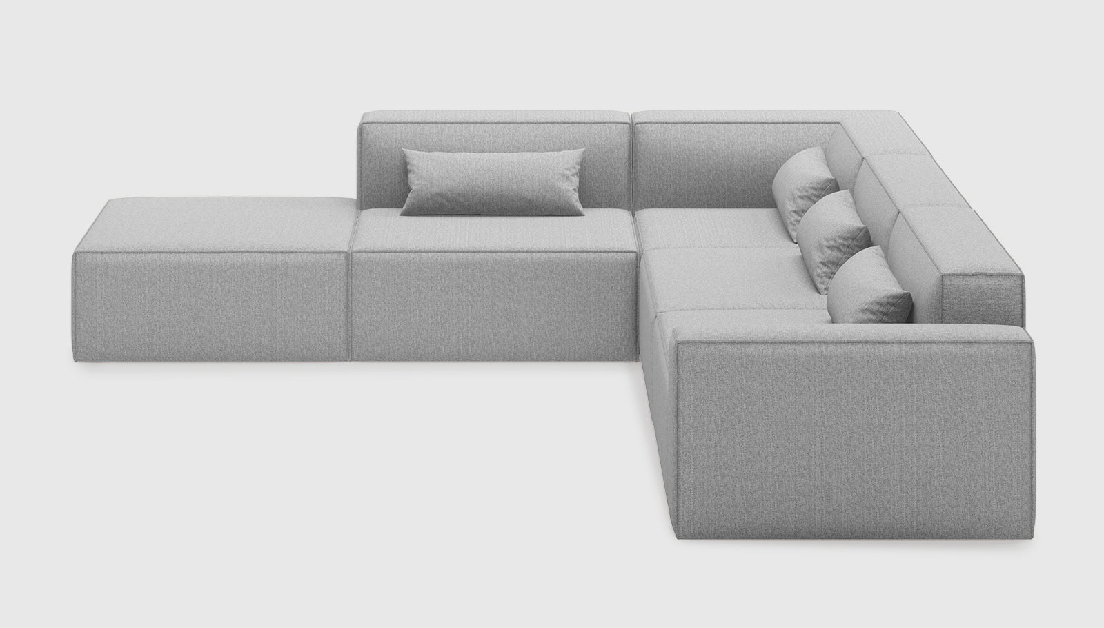 Mix Modular 5-PC Sectional Sectional Gus*     Four Hands, Mid Century Modern Furniture, Old Bones Furniture Company, Old Bones Co, Modern Mid Century, Designer Furniture, https://www.oldbonesco.com/