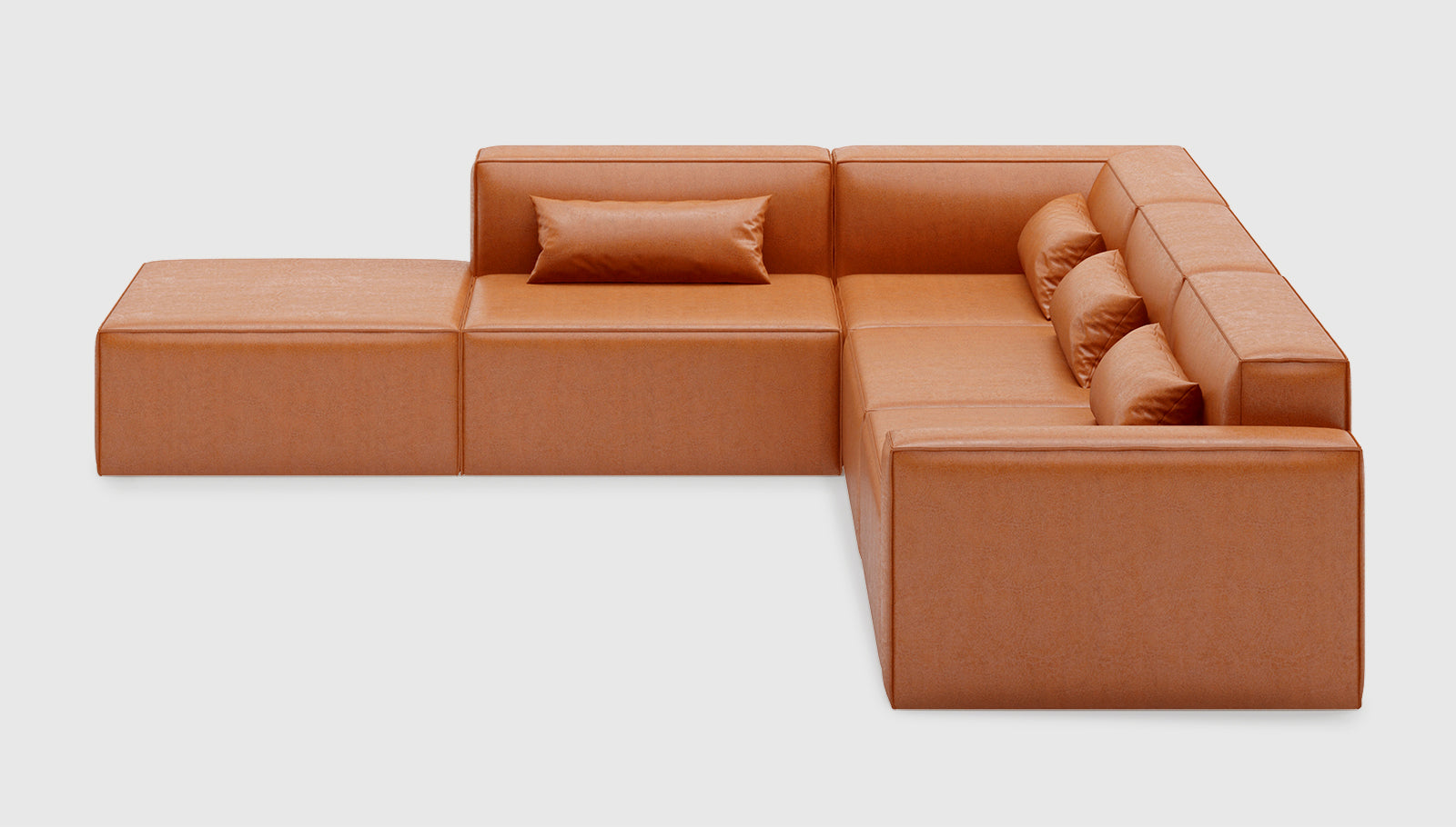 Mix Modular 5-PC Sectional Sectional Gus*     Four Hands, Mid Century Modern Furniture, Old Bones Furniture Company, Old Bones Co, Modern Mid Century, Designer Furniture, https://www.oldbonesco.com/