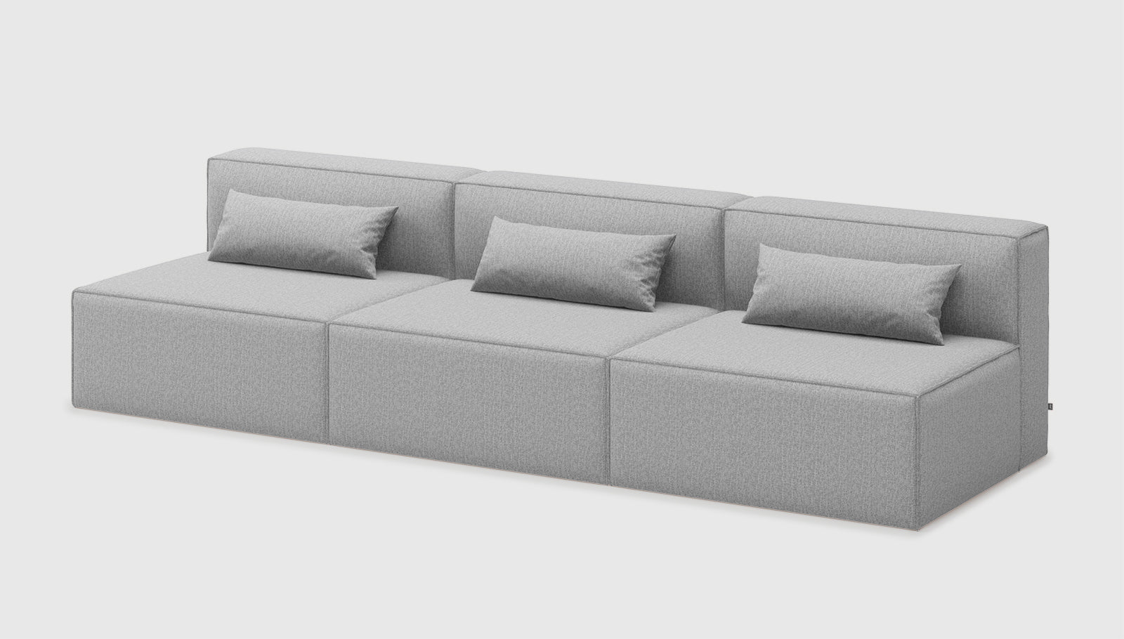 Mix Modular 3-PC Armless Sofa Sofa Gus*     Four Hands, Mid Century Modern Furniture, Old Bones Furniture Company, Old Bones Co, Modern Mid Century, Designer Furniture, https://www.oldbonesco.com/