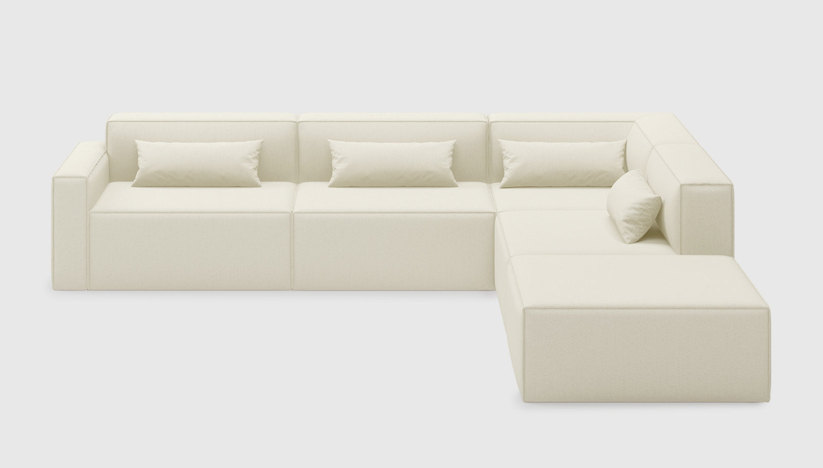 Mix Modular 5-PC Sectional Sectional Gus*     Four Hands, Mid Century Modern Furniture, Old Bones Furniture Company, Old Bones Co, Modern Mid Century, Designer Furniture, https://www.oldbonesco.com/