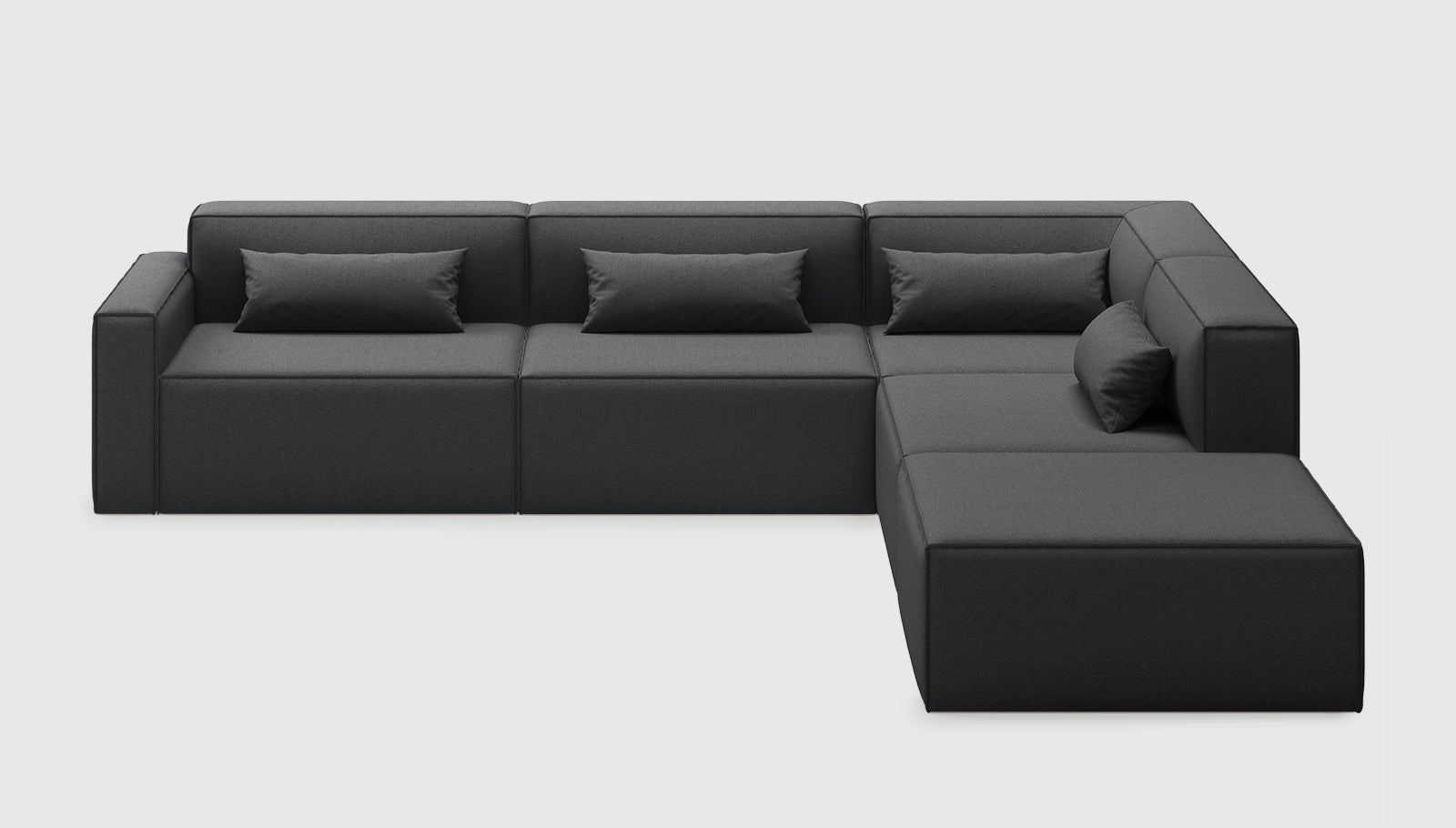 Mix Modular 5-PC Sectional Sectional Gus*     Four Hands, Mid Century Modern Furniture, Old Bones Furniture Company, Old Bones Co, Modern Mid Century, Designer Furniture, https://www.oldbonesco.com/