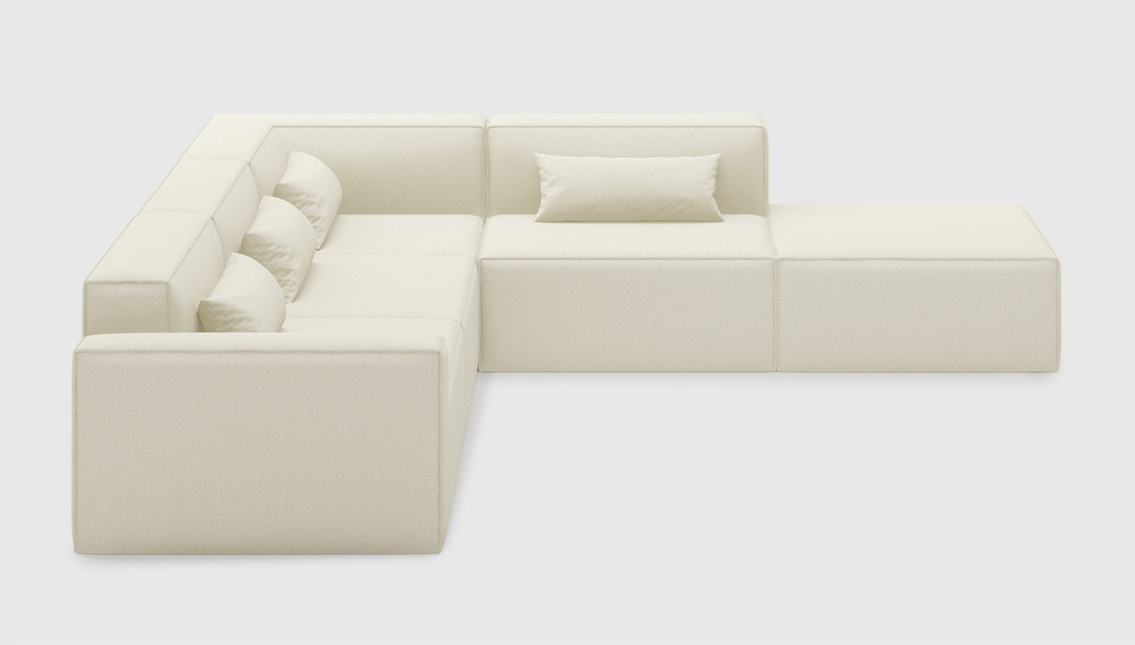 Mix Modular 5-PC Sectional Sectional Gus*     Four Hands, Mid Century Modern Furniture, Old Bones Furniture Company, Old Bones Co, Modern Mid Century, Designer Furniture, https://www.oldbonesco.com/