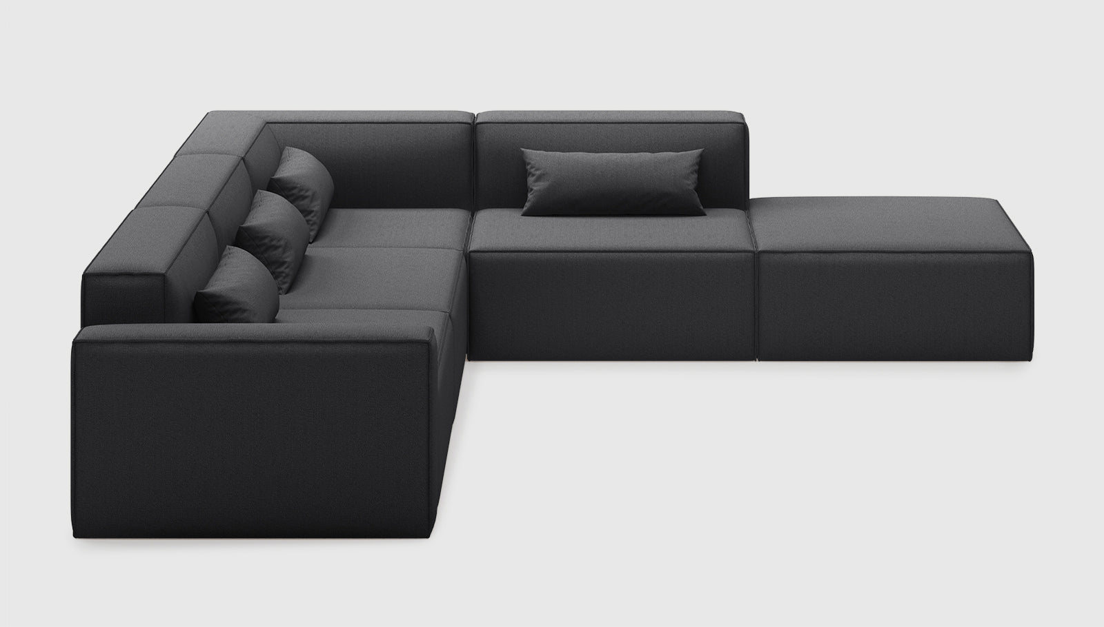 Mix Modular 5-PC Sectional Sectional Gus*     Four Hands, Mid Century Modern Furniture, Old Bones Furniture Company, Old Bones Co, Modern Mid Century, Designer Furniture, https://www.oldbonesco.com/