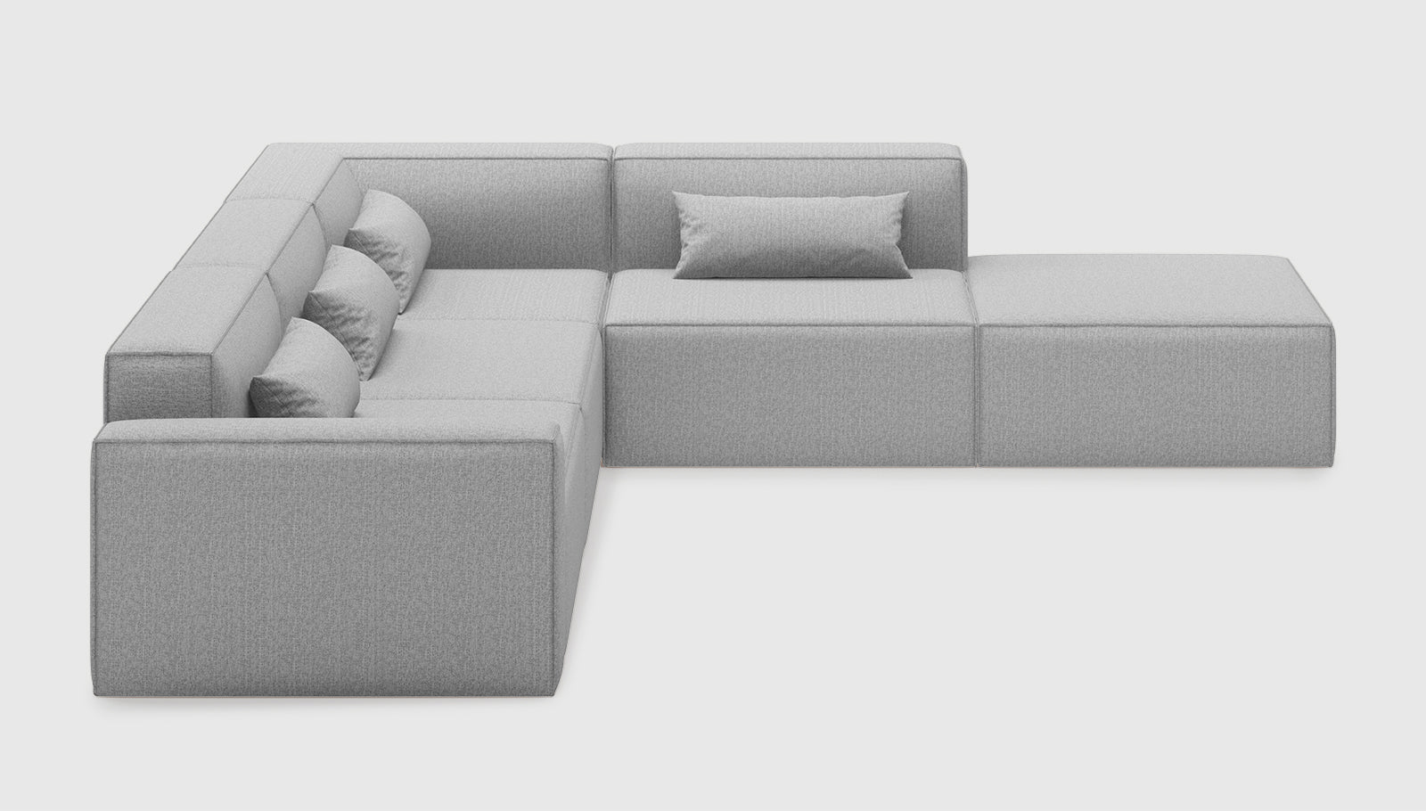 Mix Modular 5-PC Sectional Sectional Gus*     Four Hands, Mid Century Modern Furniture, Old Bones Furniture Company, Old Bones Co, Modern Mid Century, Designer Furniture, https://www.oldbonesco.com/