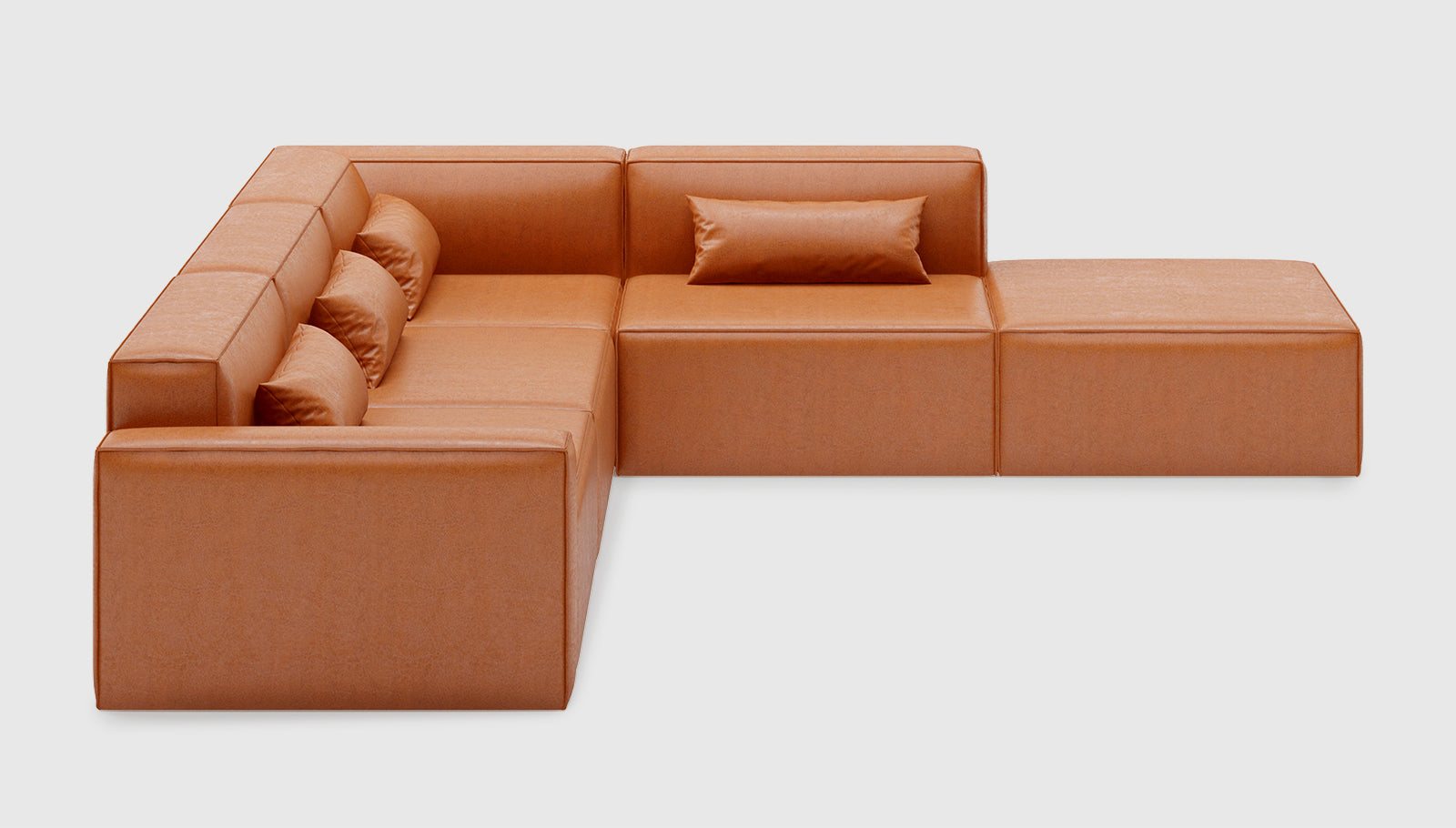 Mix Modular 5-PC Sectional Sectional Gus*     Four Hands, Mid Century Modern Furniture, Old Bones Furniture Company, Old Bones Co, Modern Mid Century, Designer Furniture, https://www.oldbonesco.com/