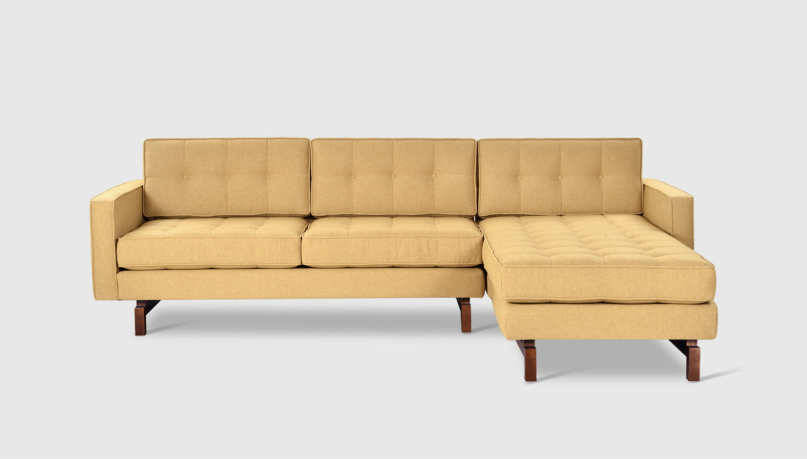 Jane 2 Bi-Sectional Sectionals Gus*     Four Hands, Mid Century Modern Furniture, Old Bones Furniture Company, Old Bones Co, Modern Mid Century, Designer Furniture, https://www.oldbonesco.com/